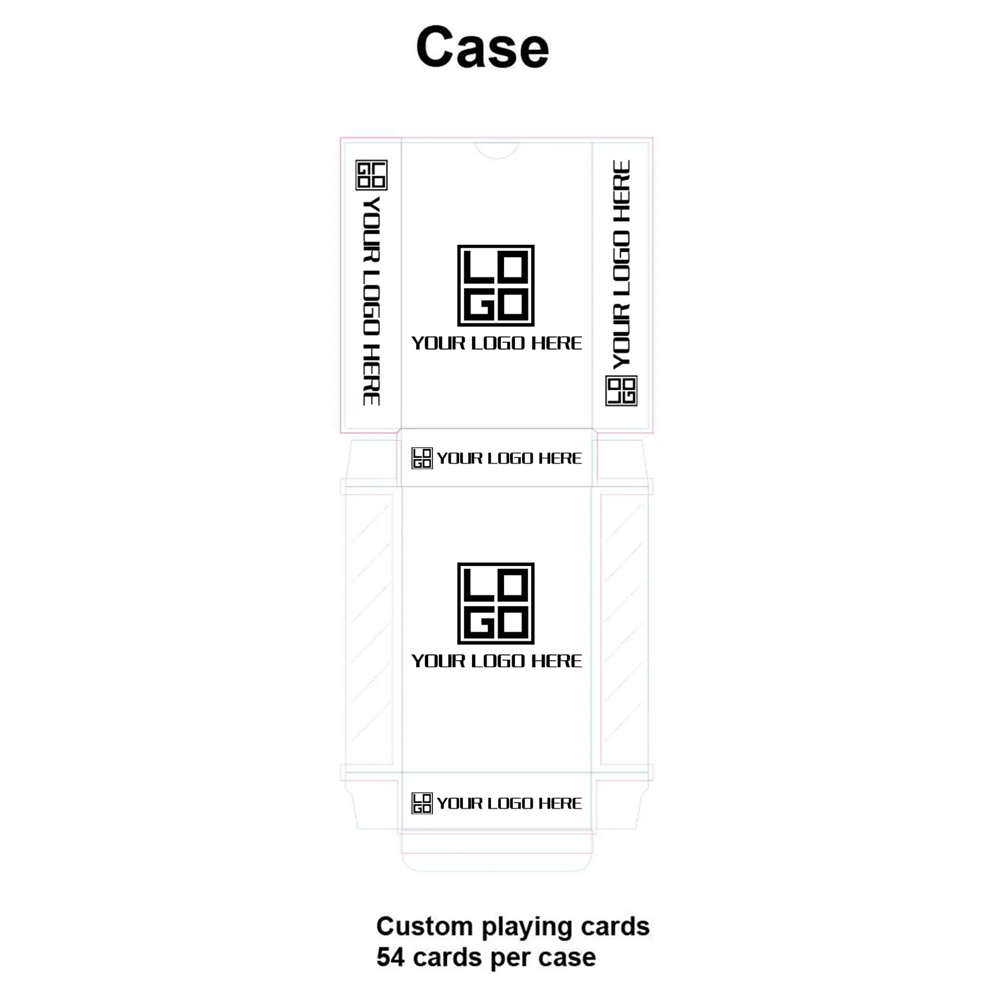 54 PCS Playing Poker Cards 7