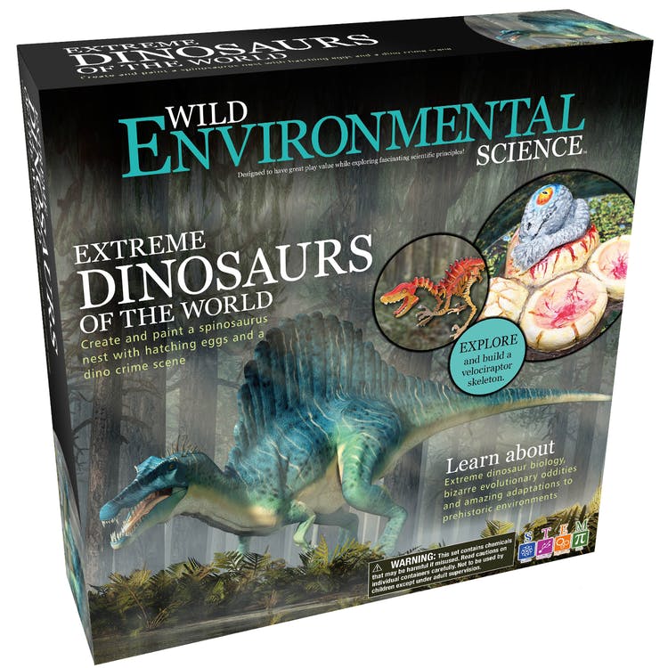 Extreme Dinosaurs of the World Science Kits - Paints Included 3