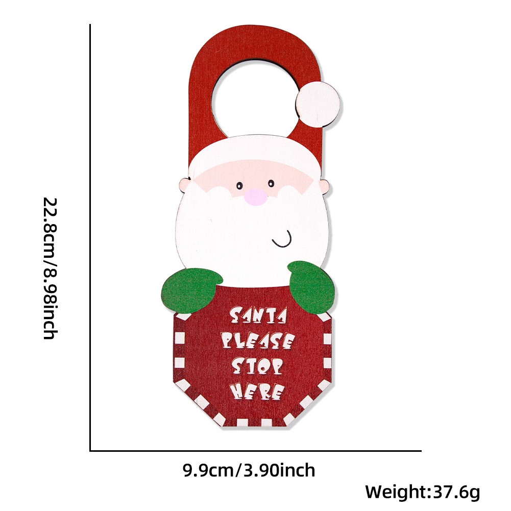 Christmas Wooden Door Hanger Sign