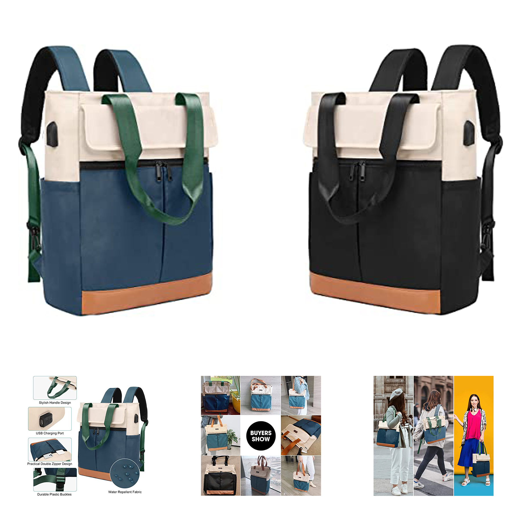 Ladies laptop backpack 6