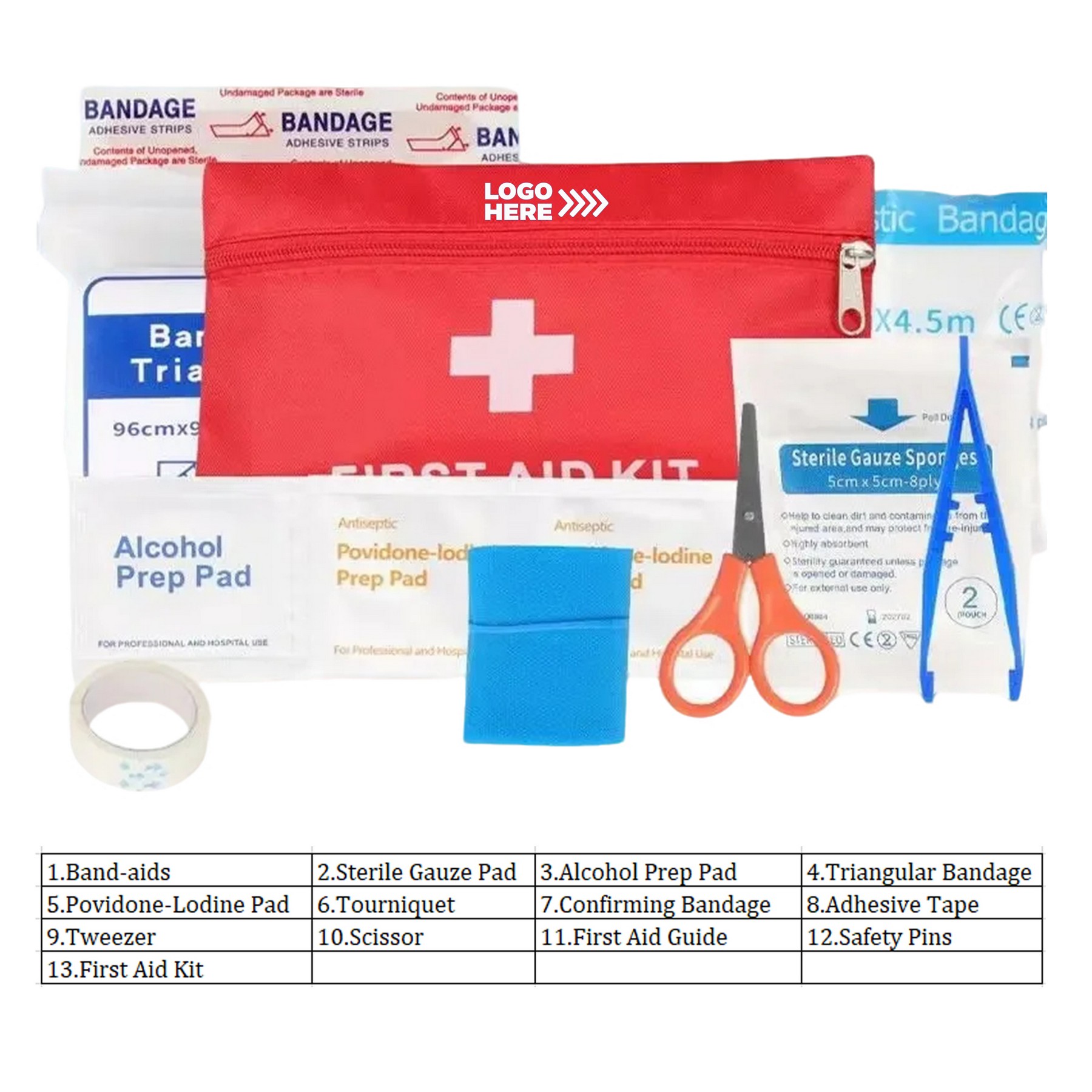 First Aid Kit - Emergency Medical Supplies