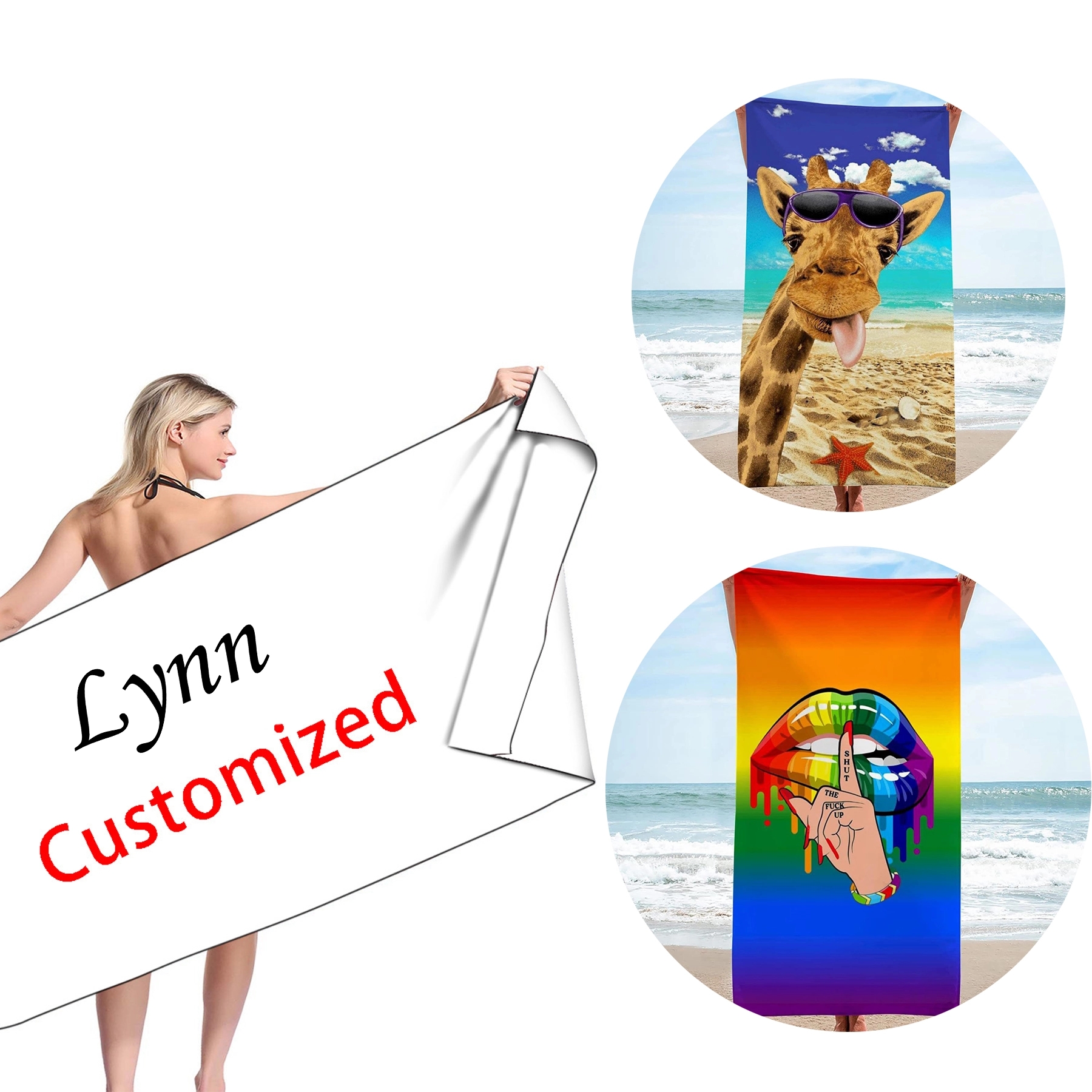 Custom Beach Towel