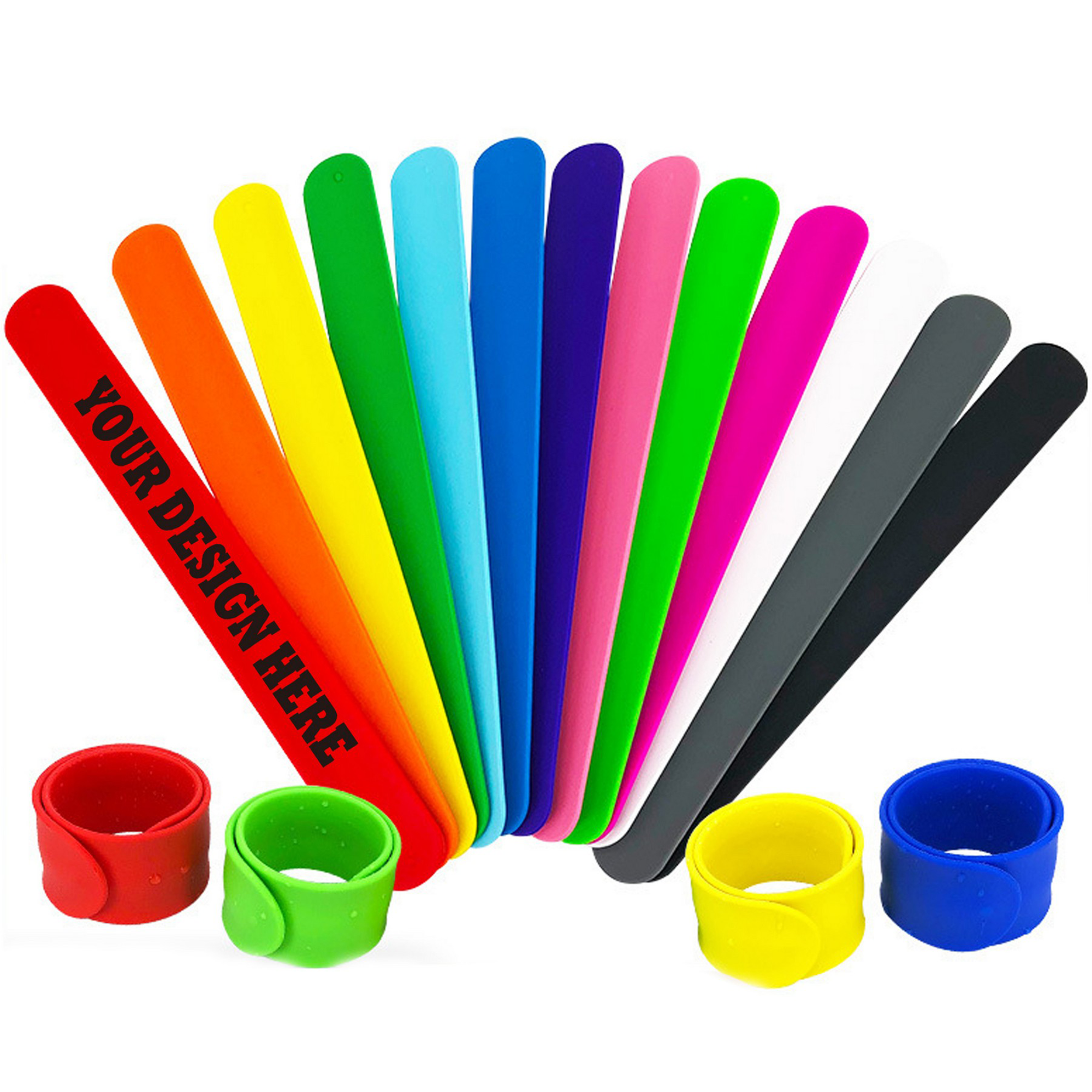 Silicone Slap Bracelet 6
