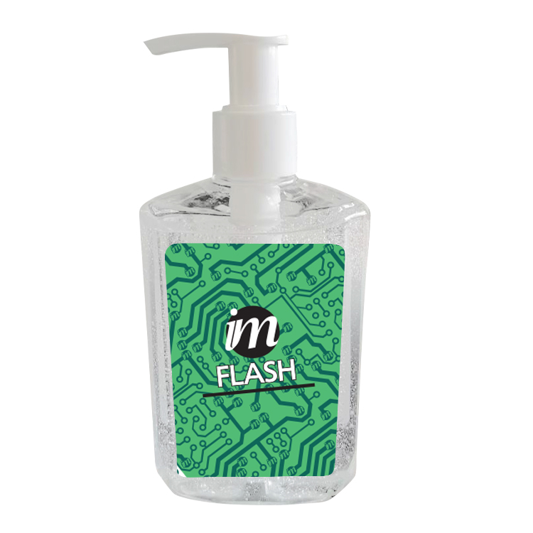 8 oz Full Color Hand Sanitizer Bottle 9