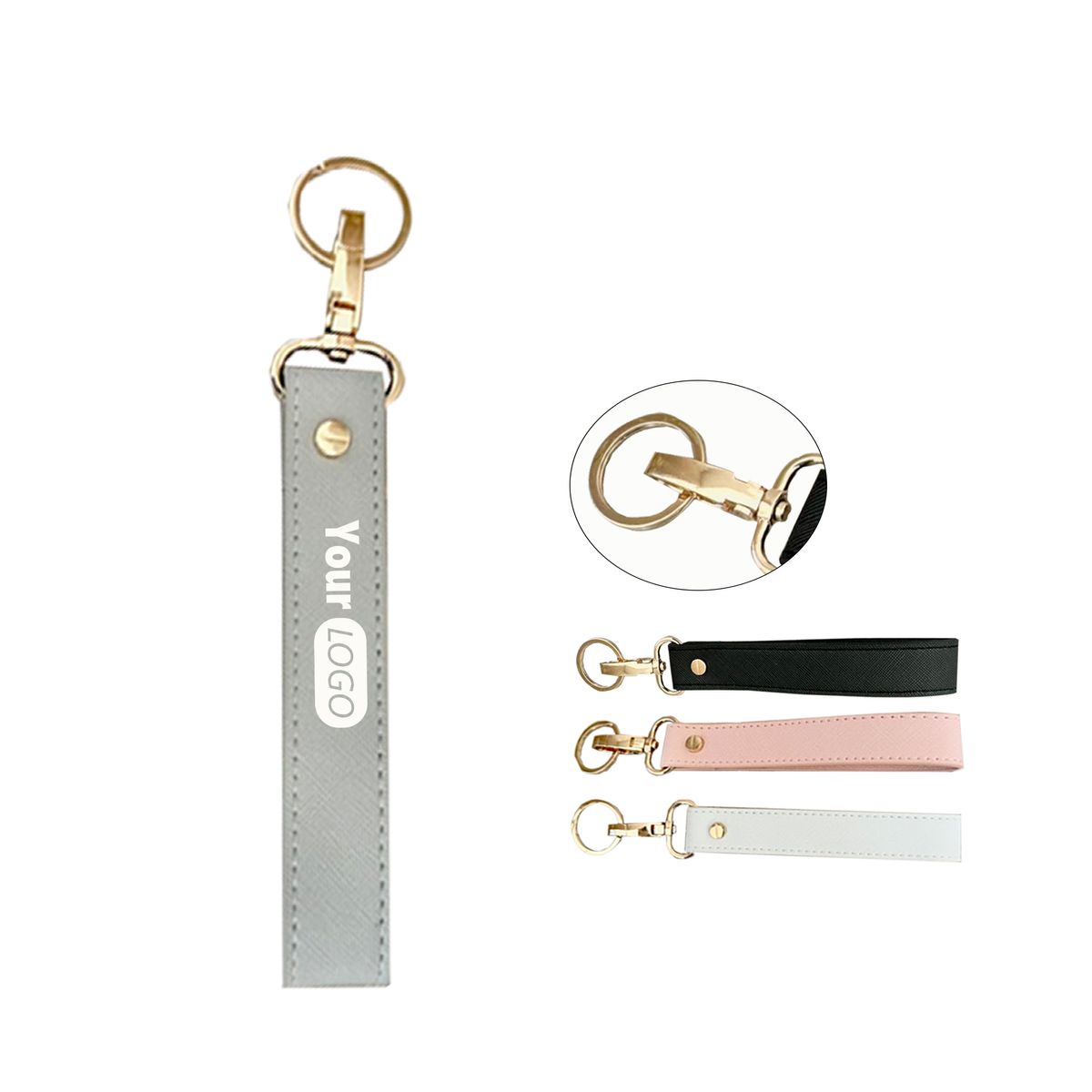 Custom PU Leather Keychain