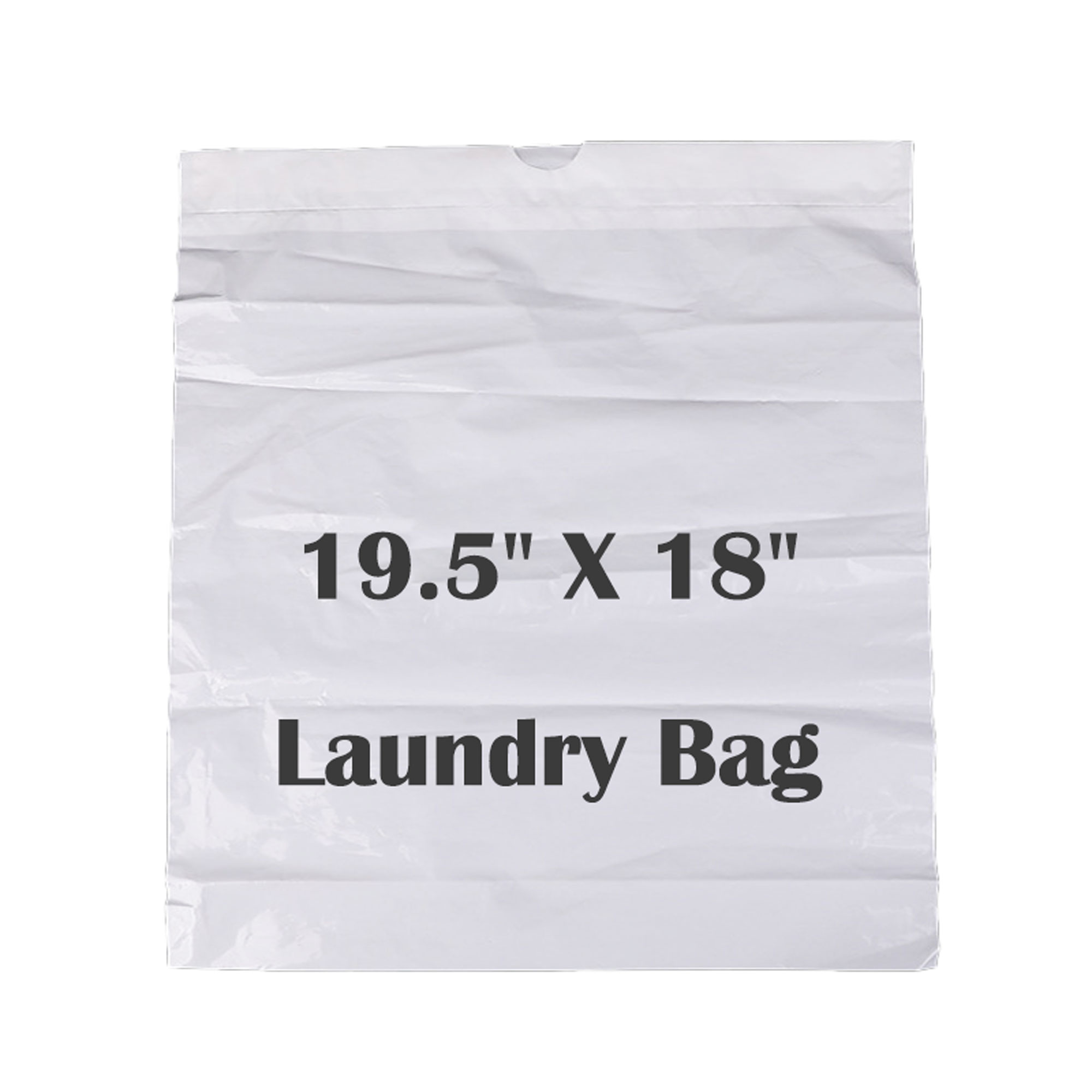19.5" X 18" PE Laundry Bag 3