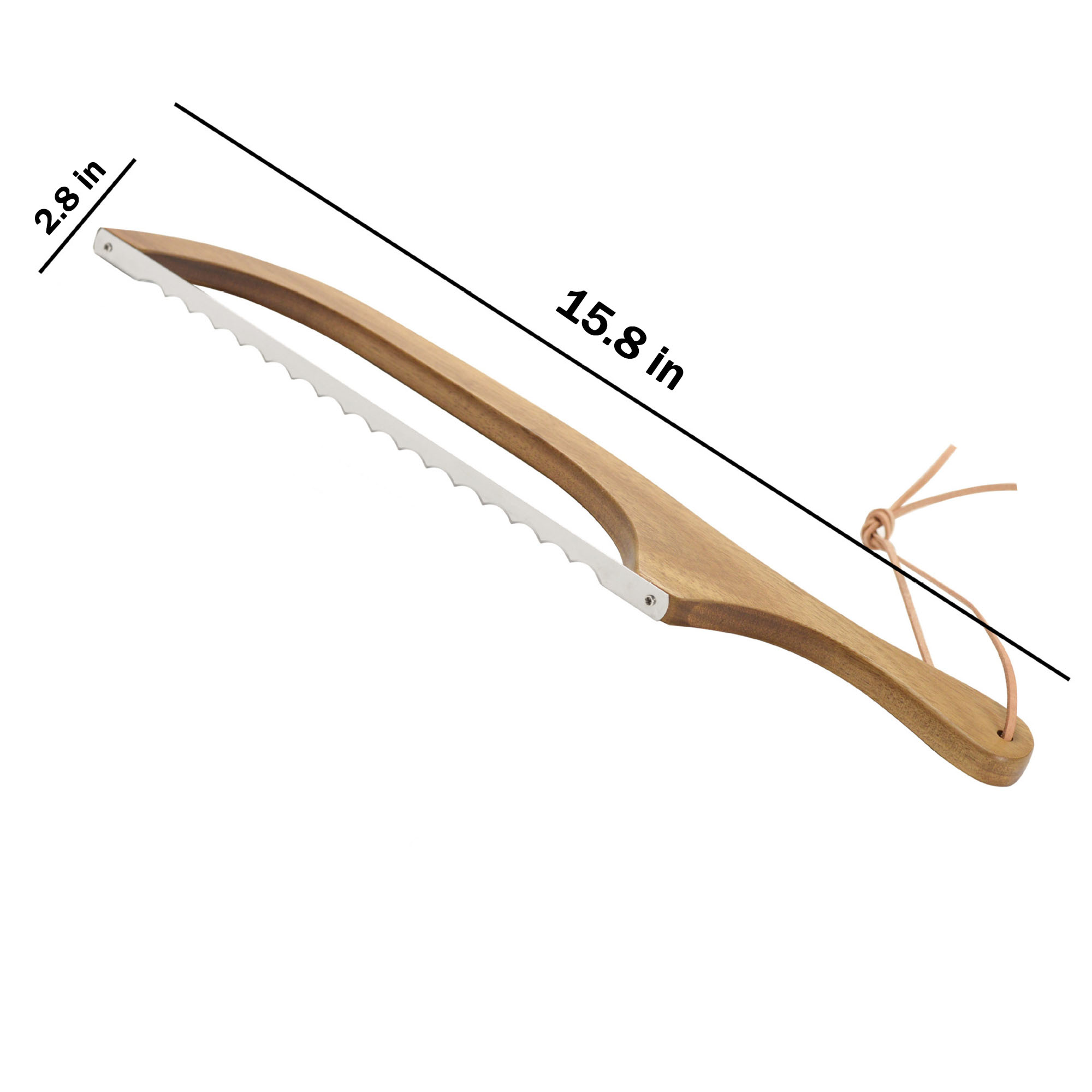 Anti-Bend Wooden Slicing Knife 5