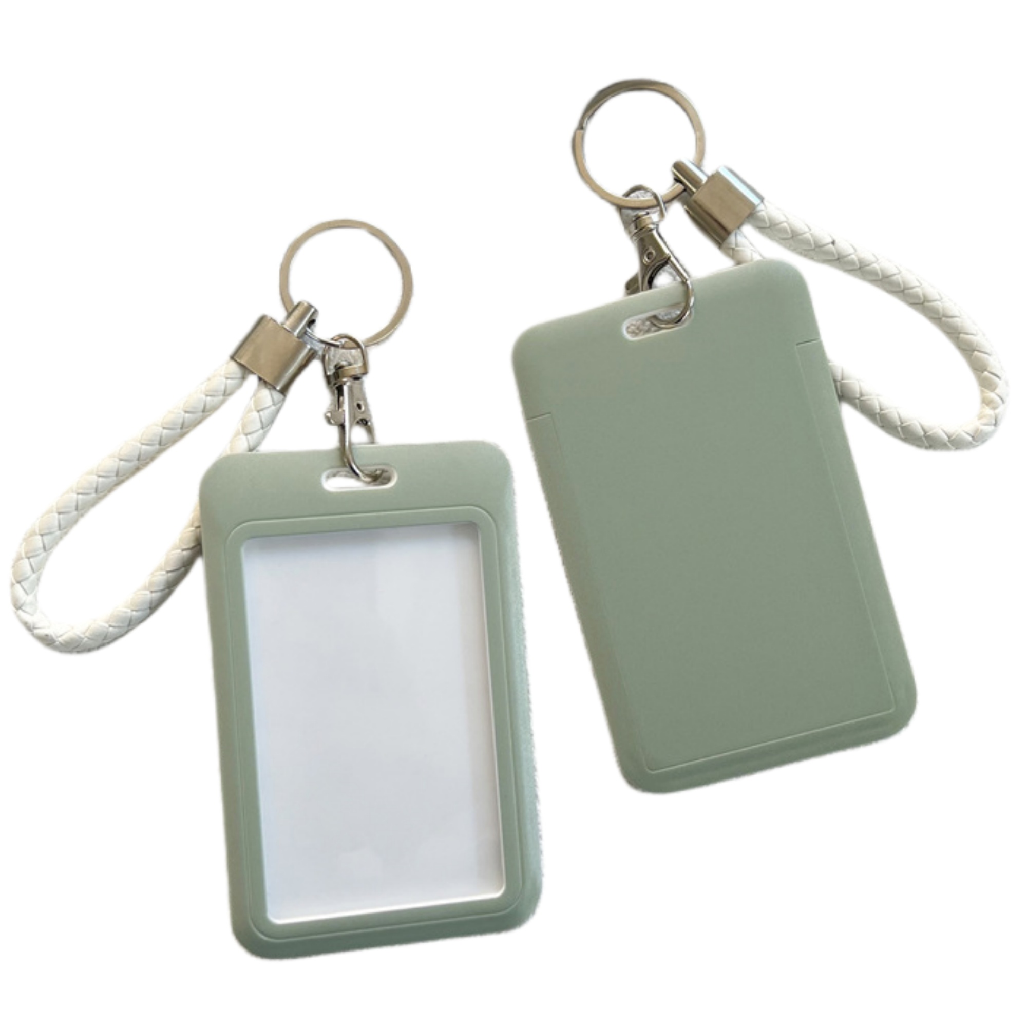 ID Badge Bus Card Holder Keychain 27