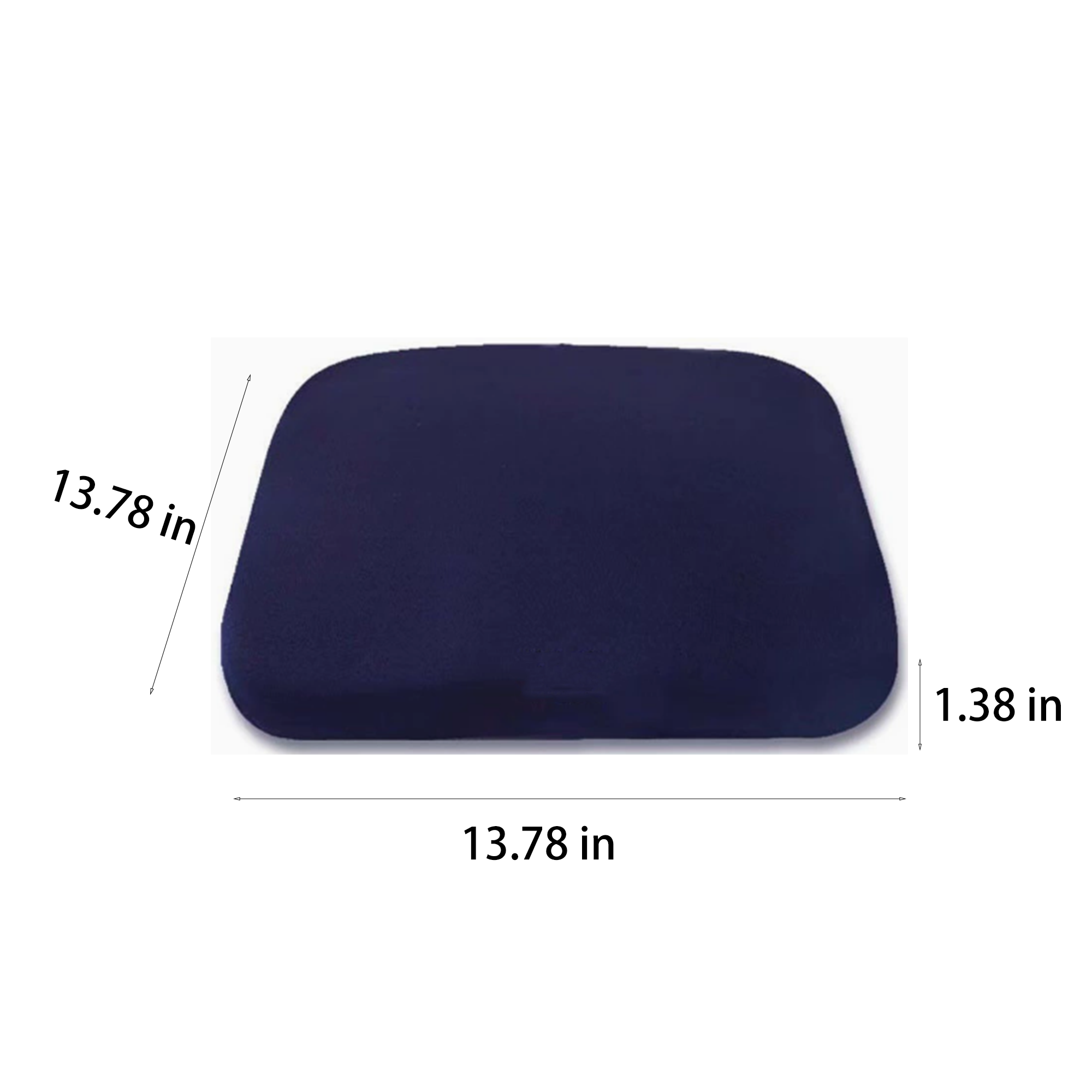 13.8 Inch Memory Foam Seat Cushion 4