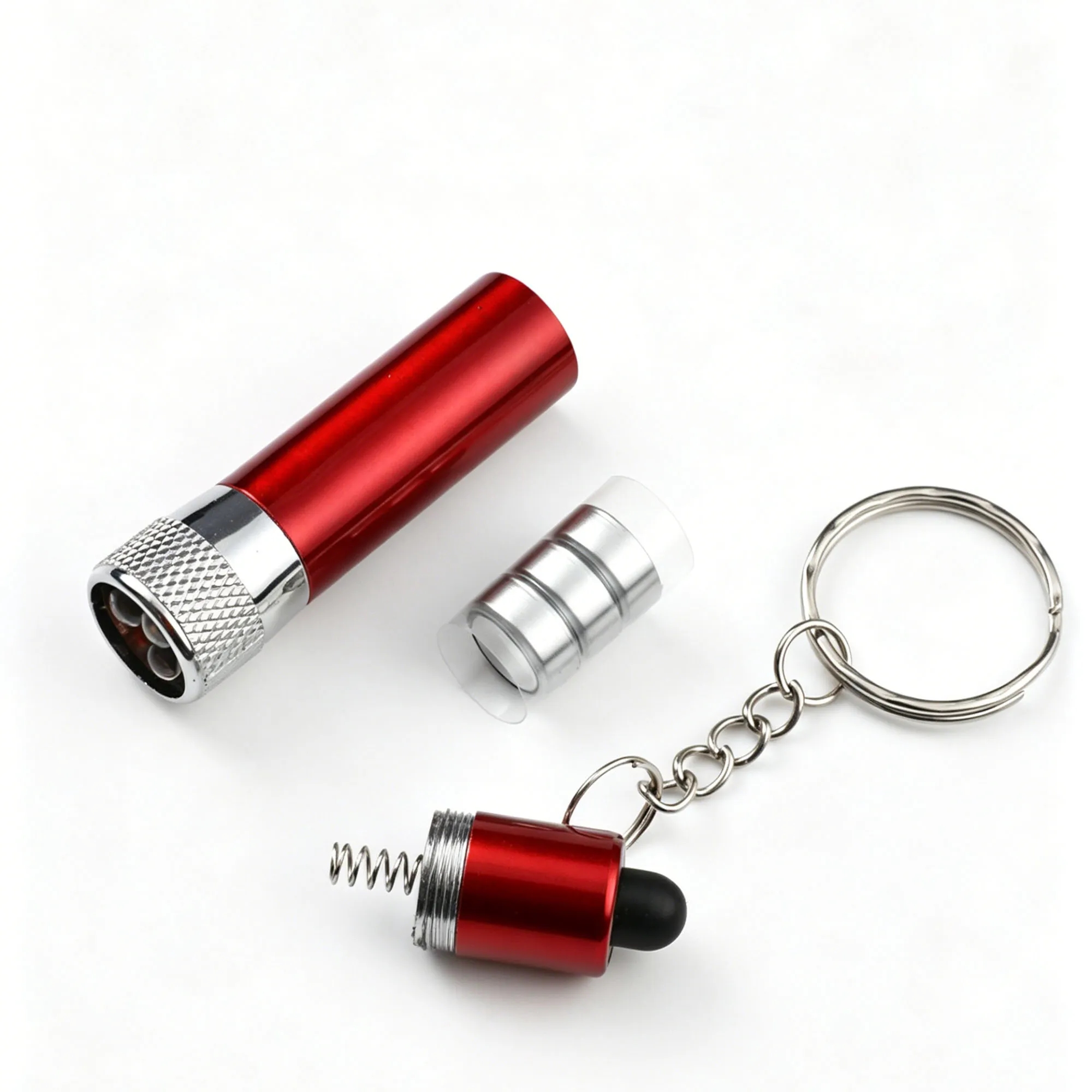 LED Mini Aluminum Keychain Flashlight 5