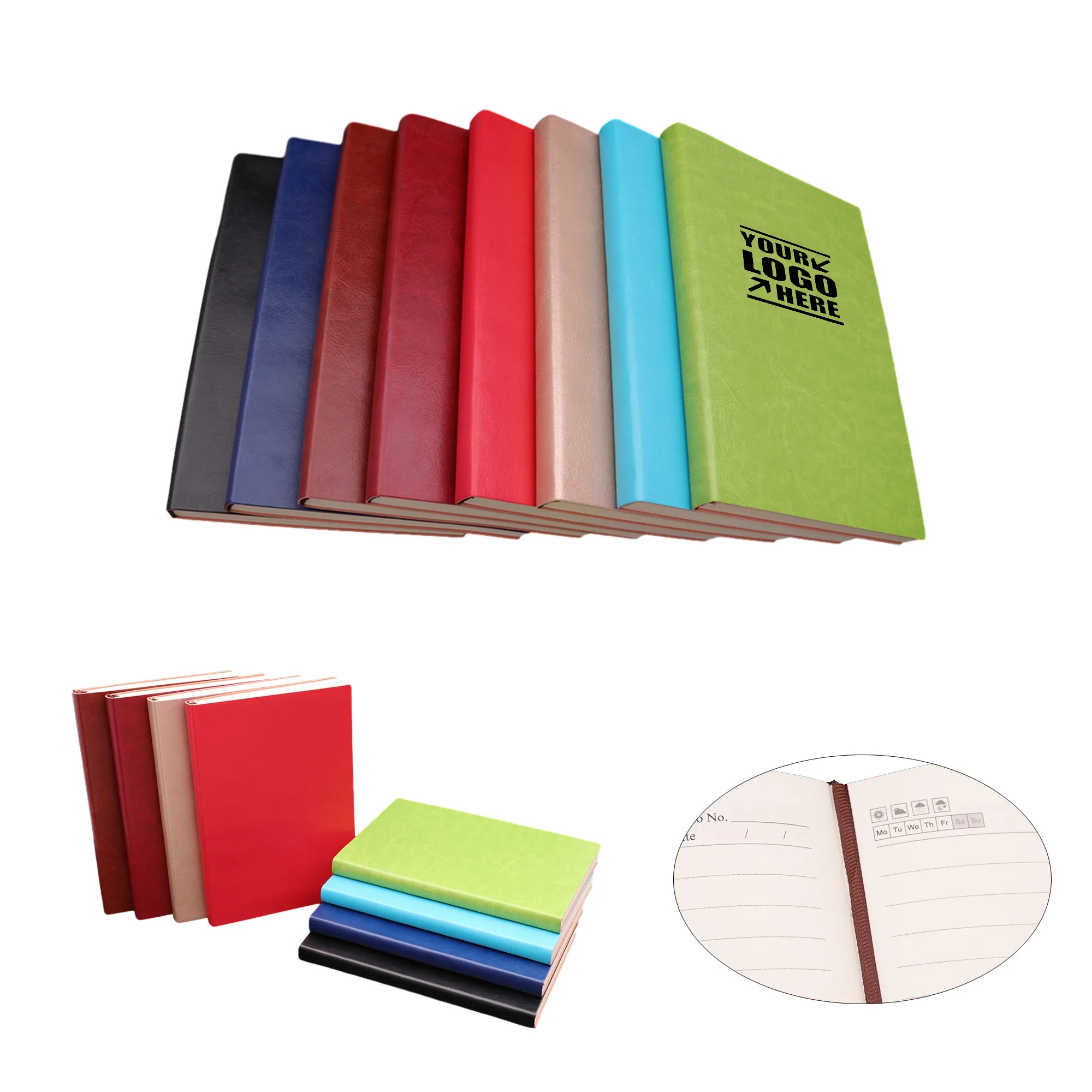 A5 PU Notebook MOQ 70PCS