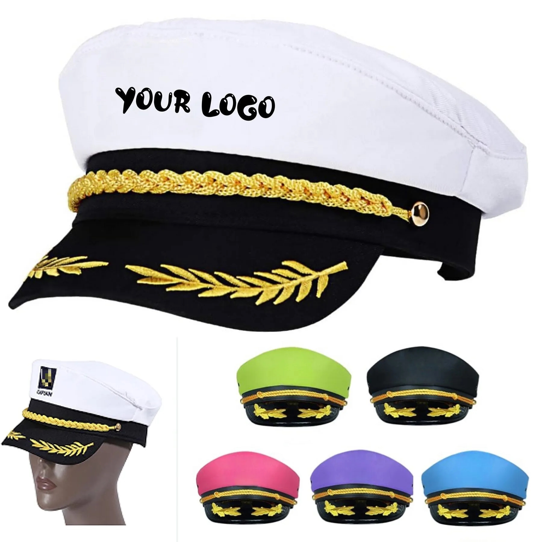 Admiral Captain Yacht Hat