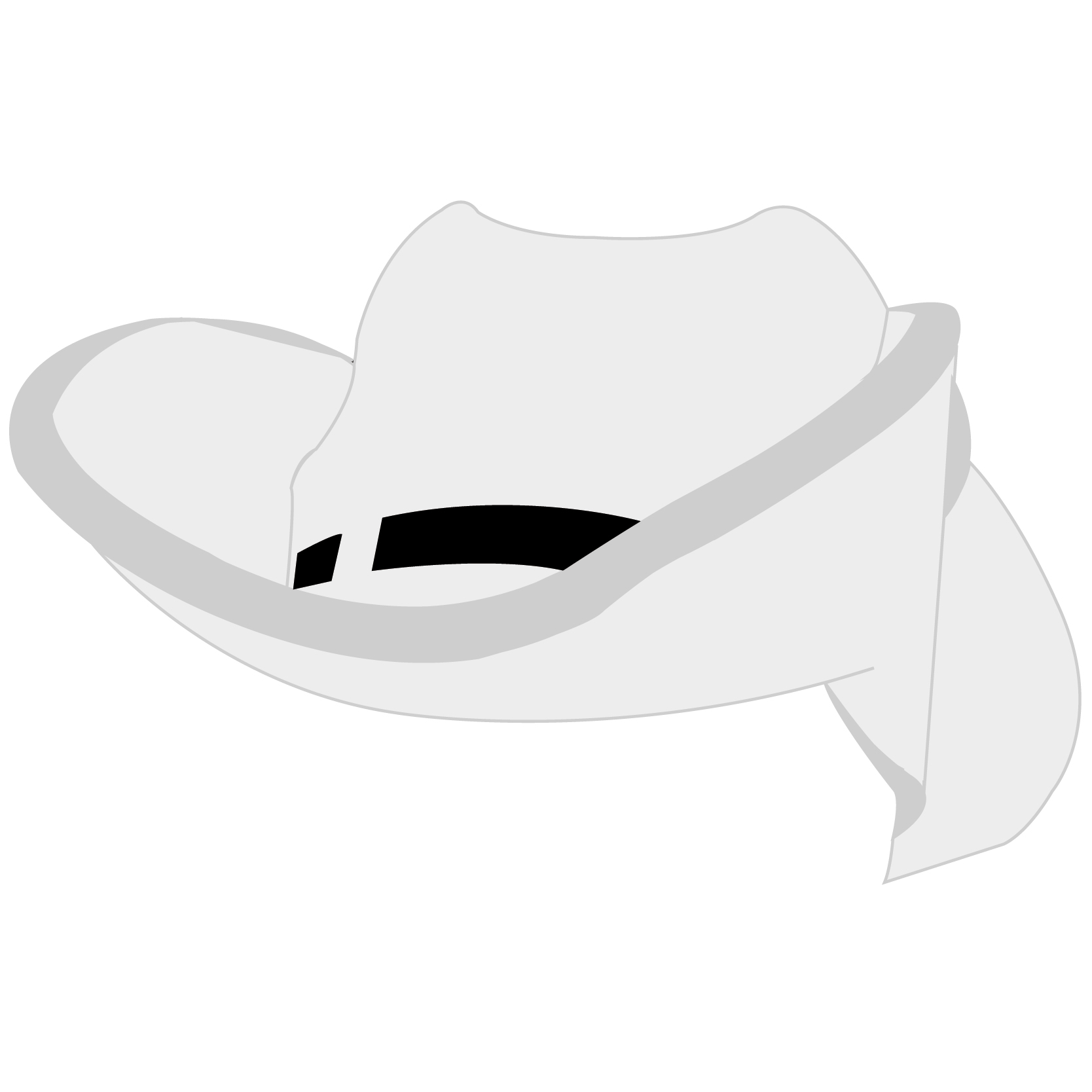 Cowboy Hat Visor 70