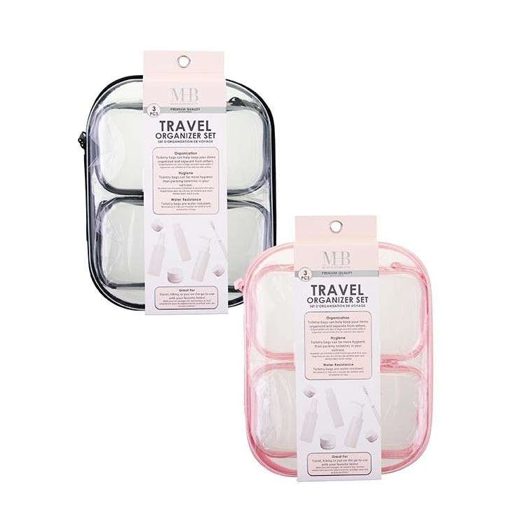 Cosmetic Travel Bag Sets - 3 Piece 3