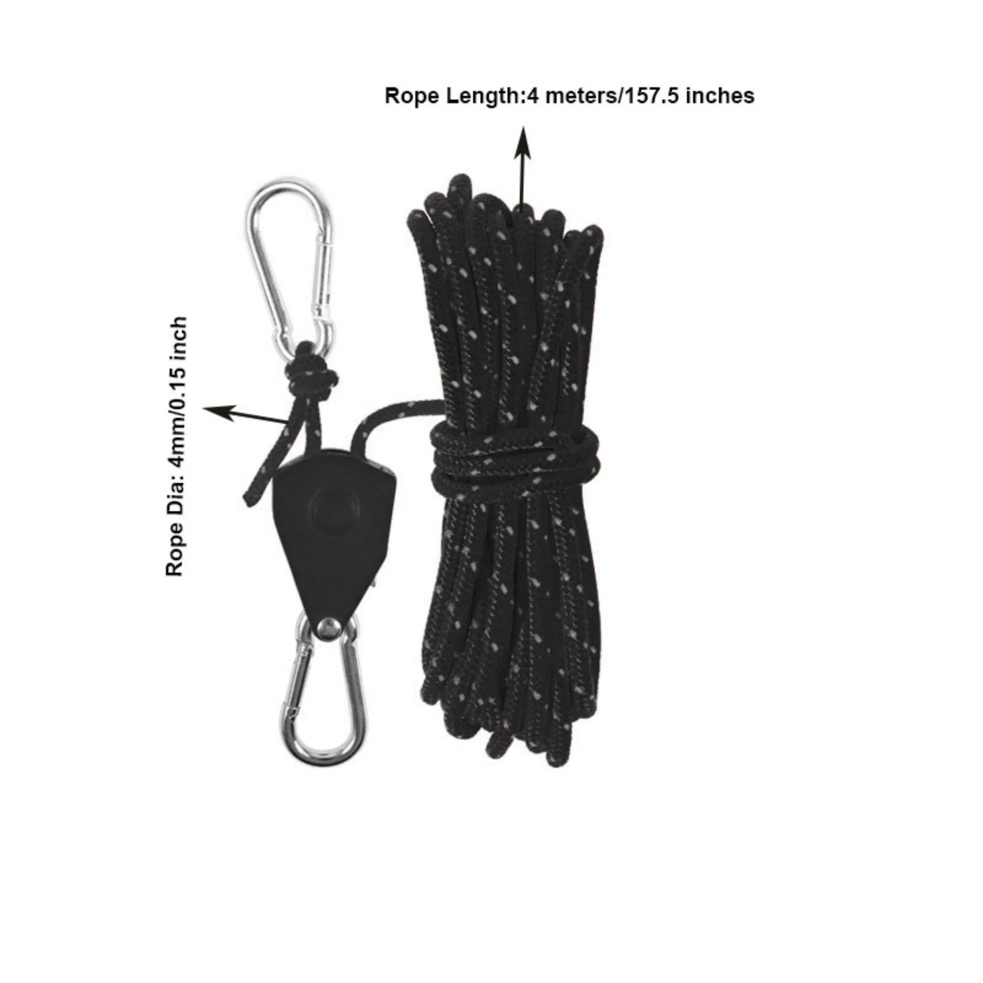 Adjustable Heavy Duty Tent Rope 18
