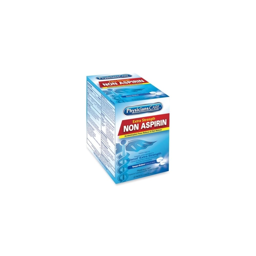 Acetaminophen Packets - 2 Tablets 50 Count Tamper Evident 3