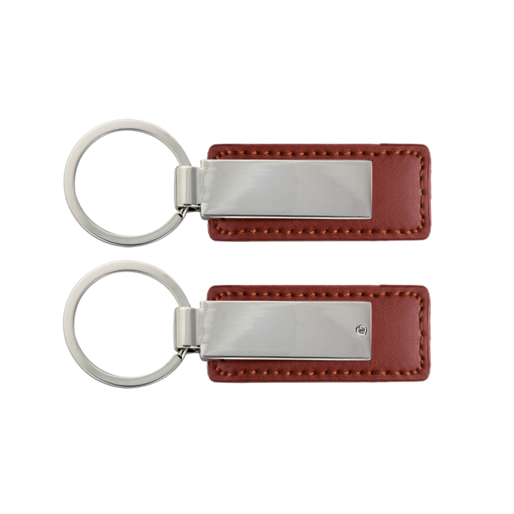 Leatherette with Rectangular Metal Key Tag - Close Out 13