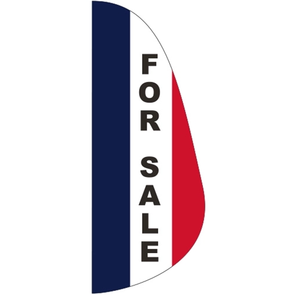 3' x 8' Message Feather Flag - For