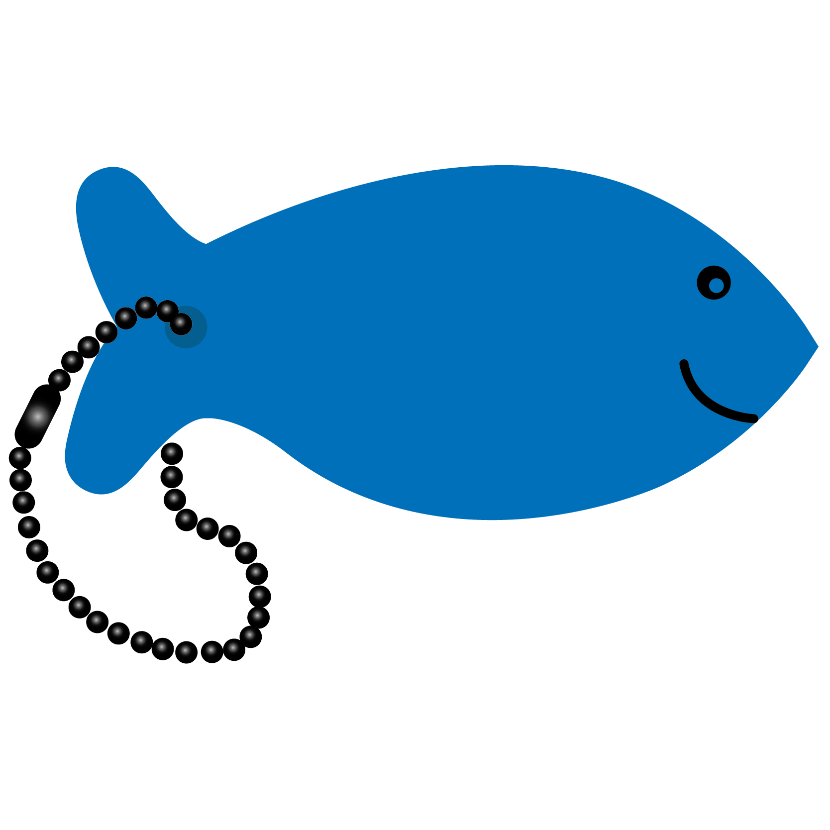 Fish Key Tag 30
