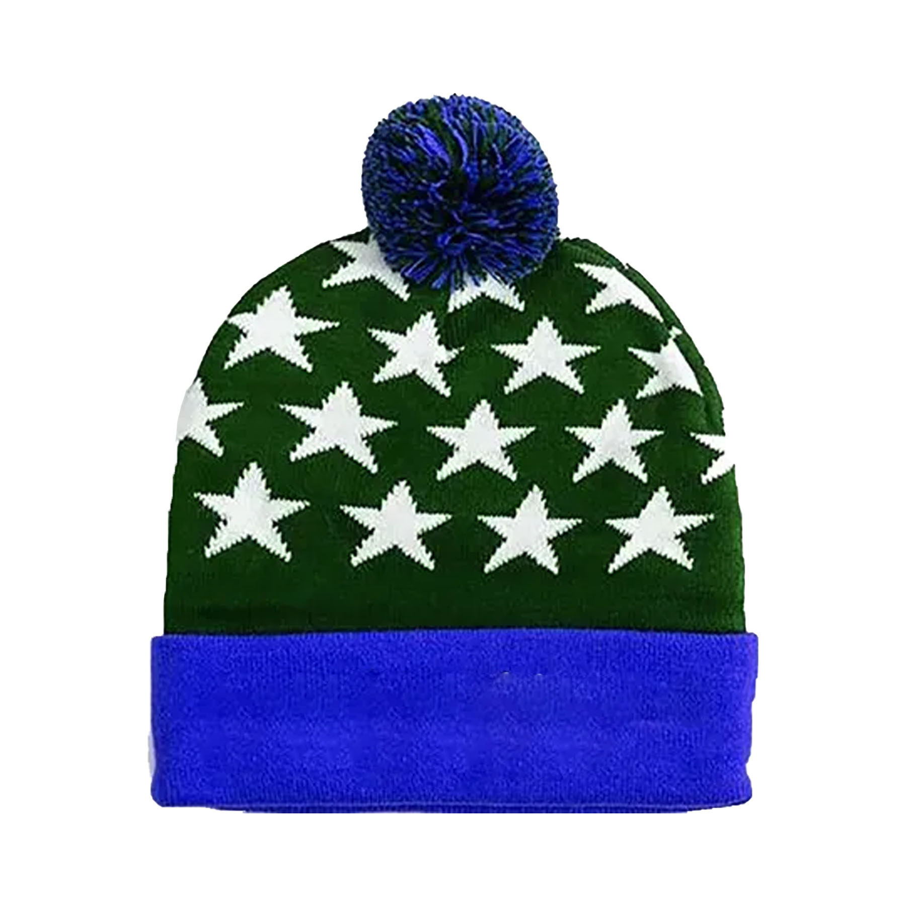 Jacquard Knit Beanie 8