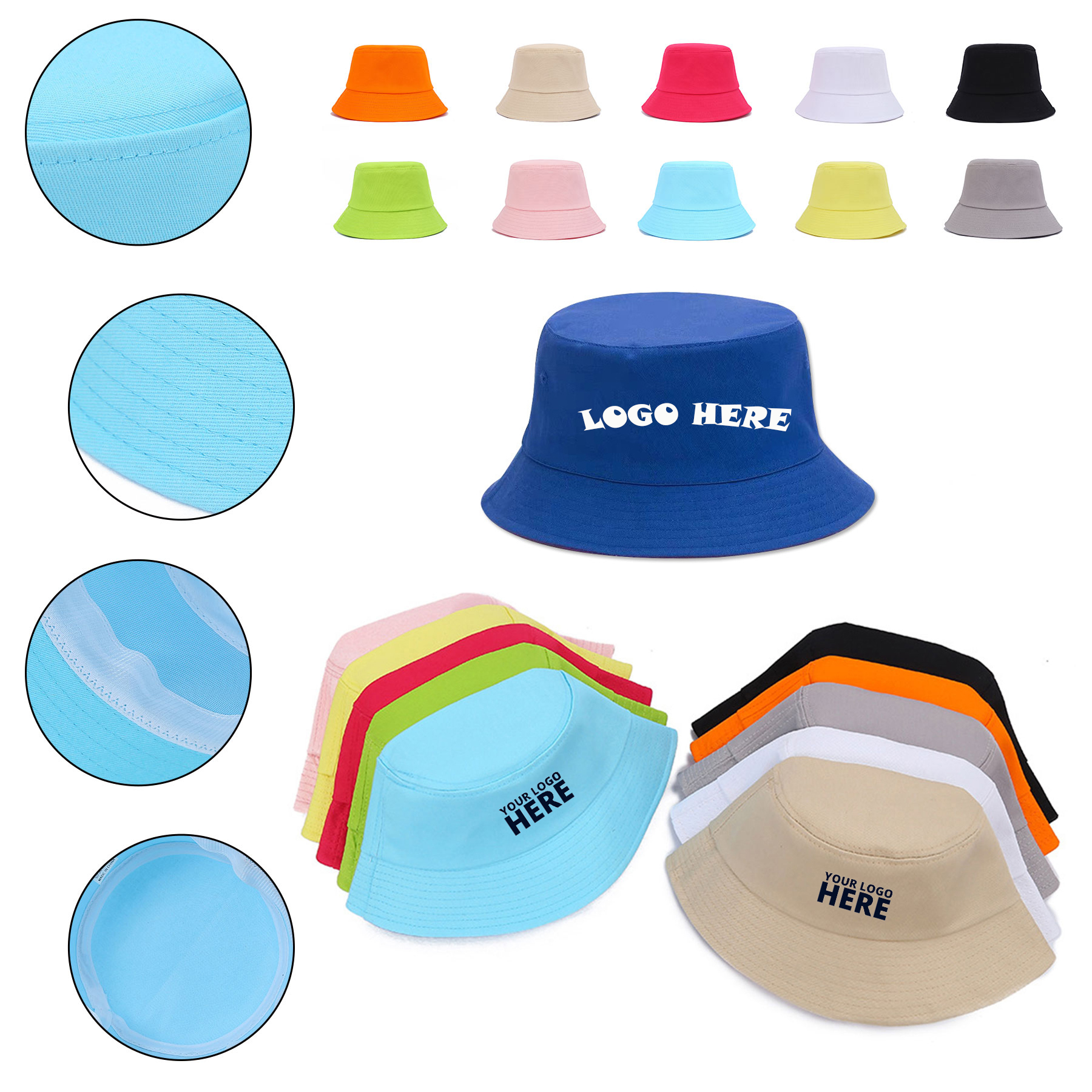 Cotton Bucket Hat 3