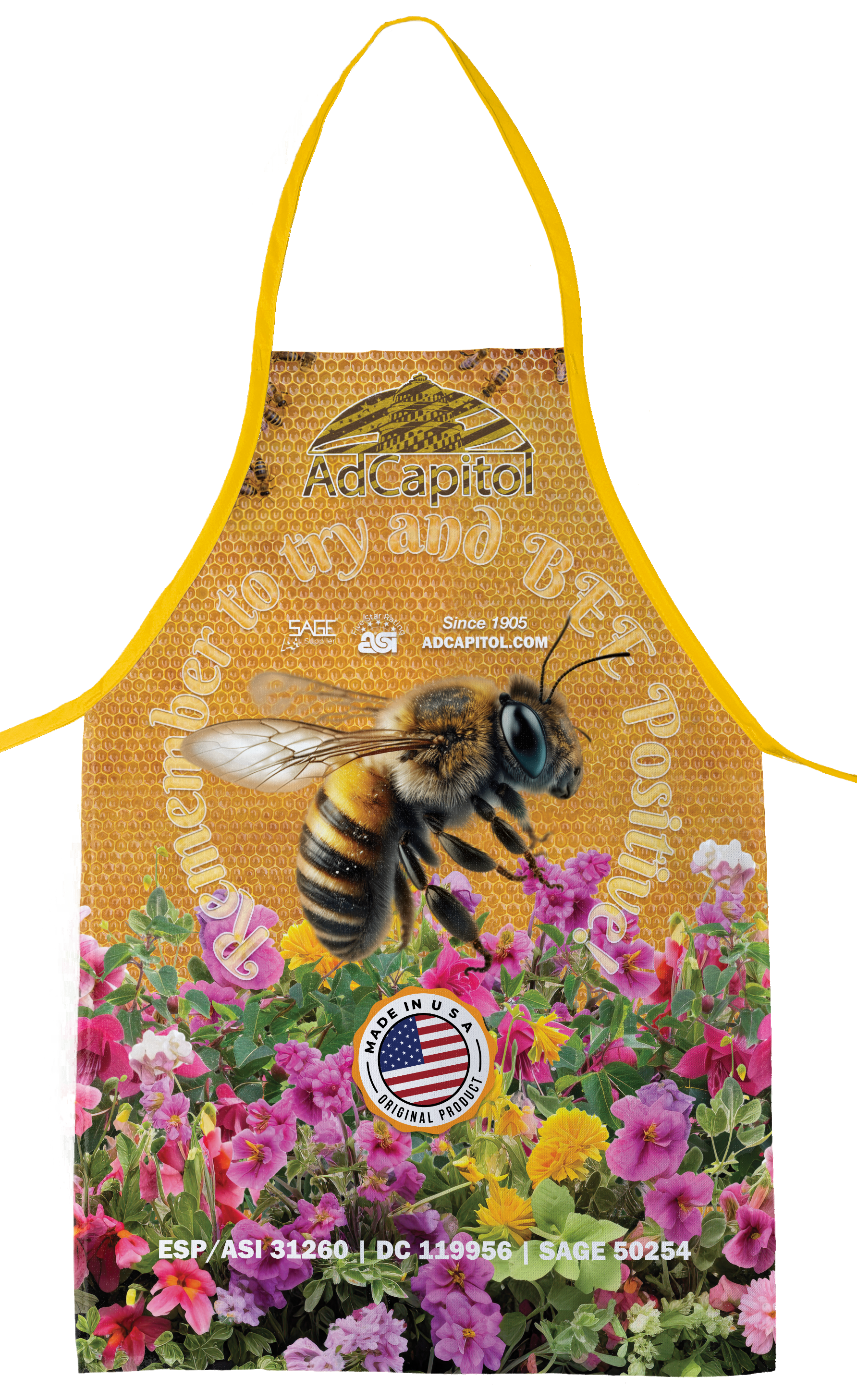 Sublimated Mid-Size Bib Apron 6