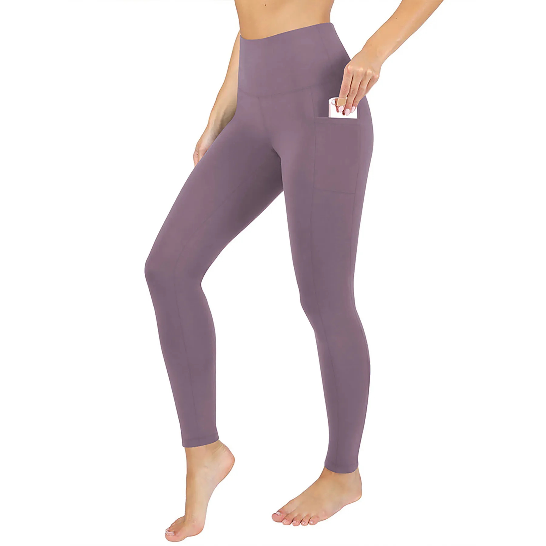 Thick High-Waisted Yoga Belt with Pocket  Sports  for Women 24