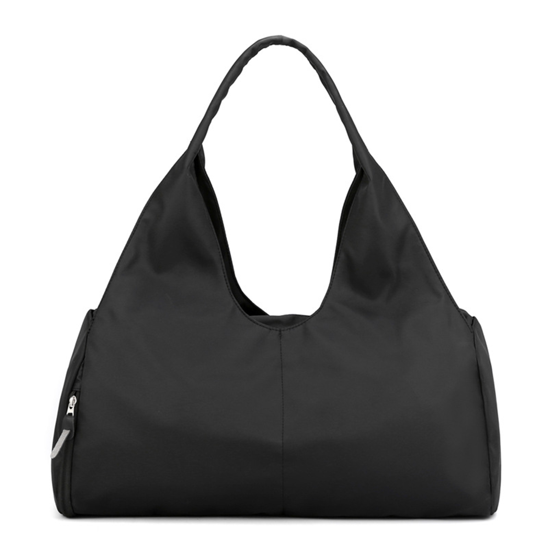 Nylon sports totes bags with shoes compartment for women 16