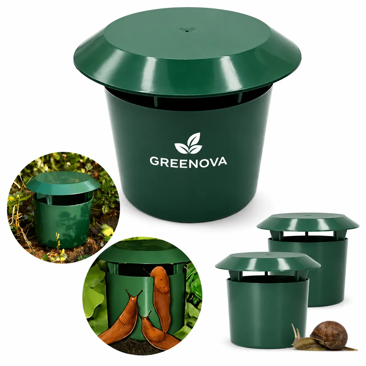 Eco-Friendly Slug and Snail Trap 20