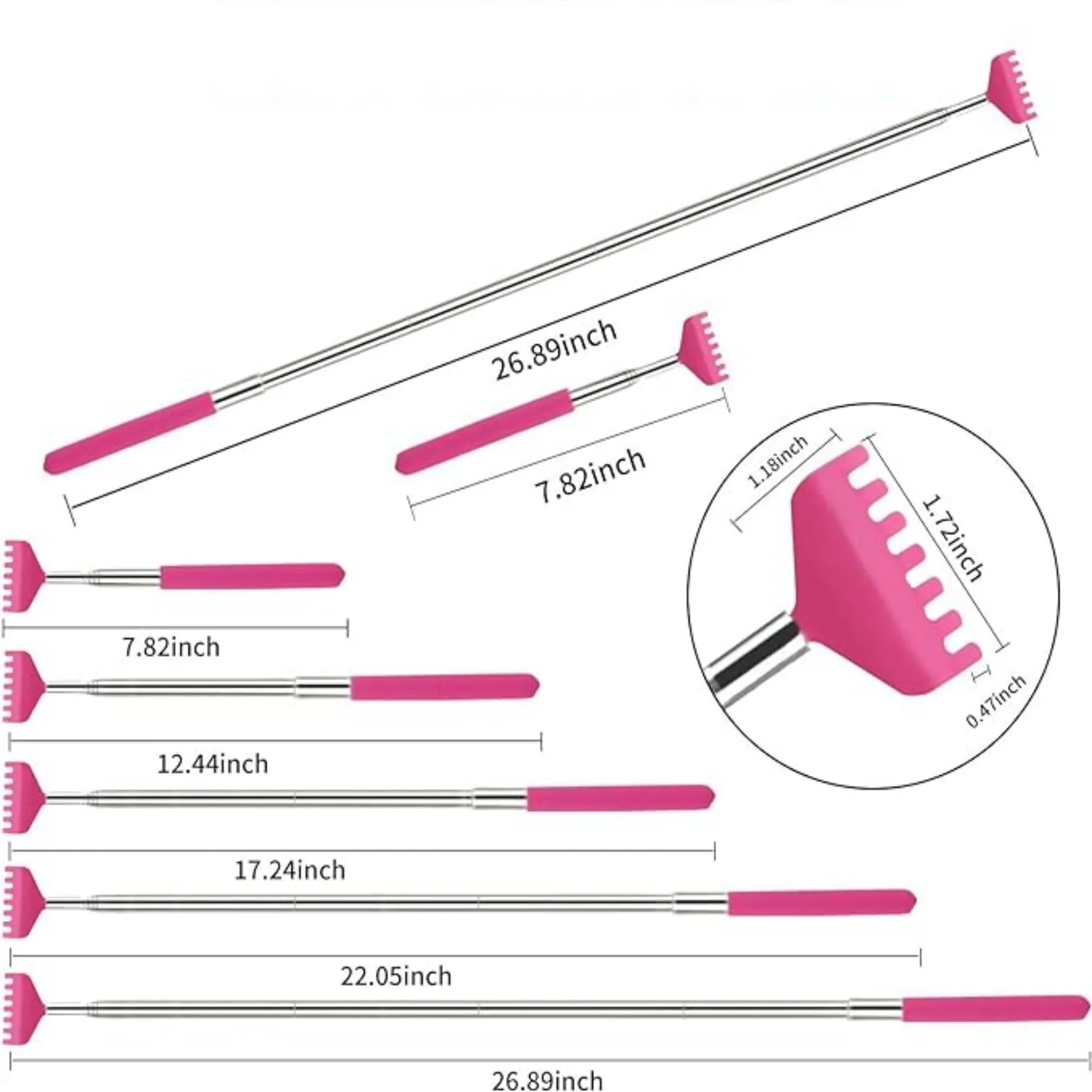 Back Scratcher extendable Retractable Massagers 9