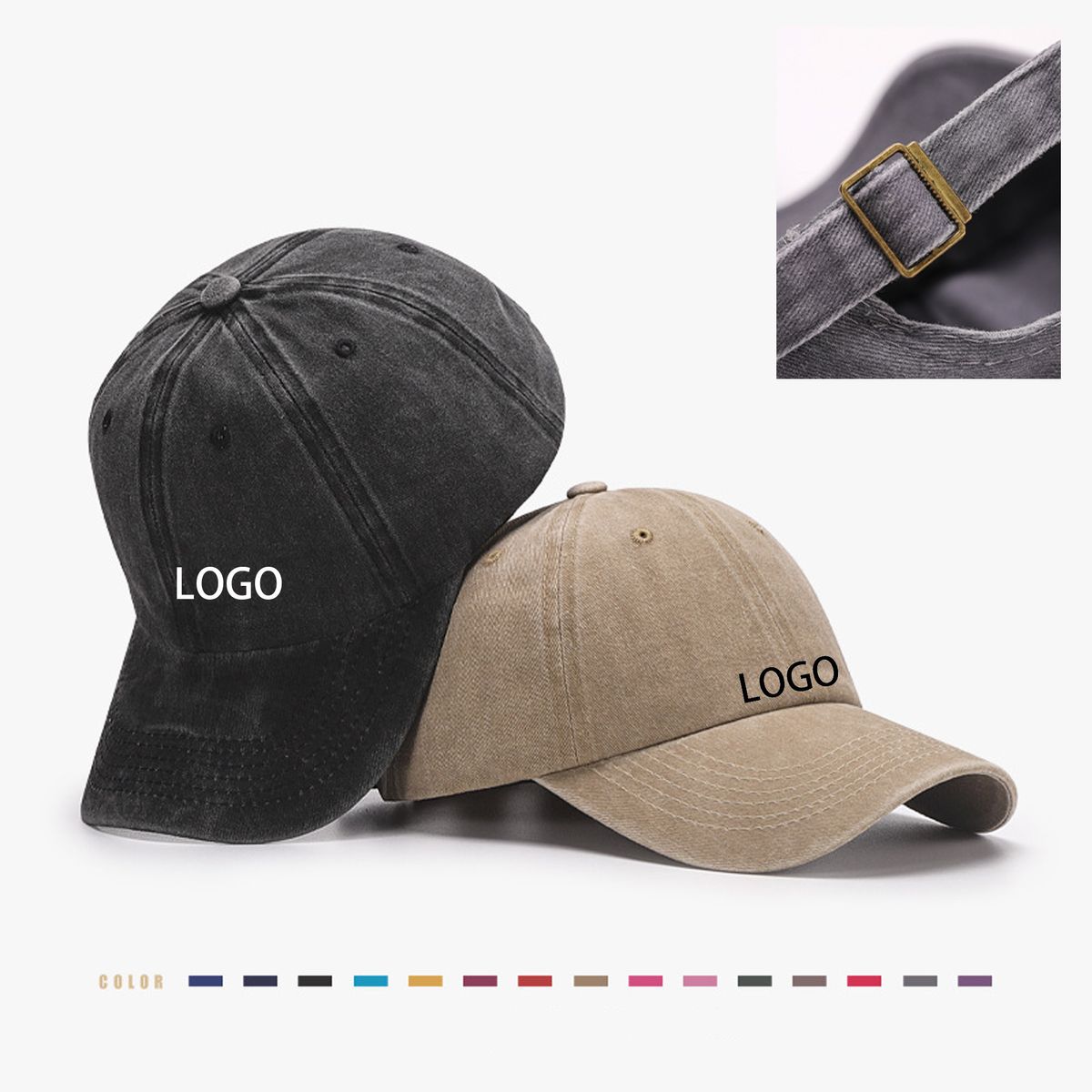 Adjustable Baseball Cap MOQ 50PCS 2