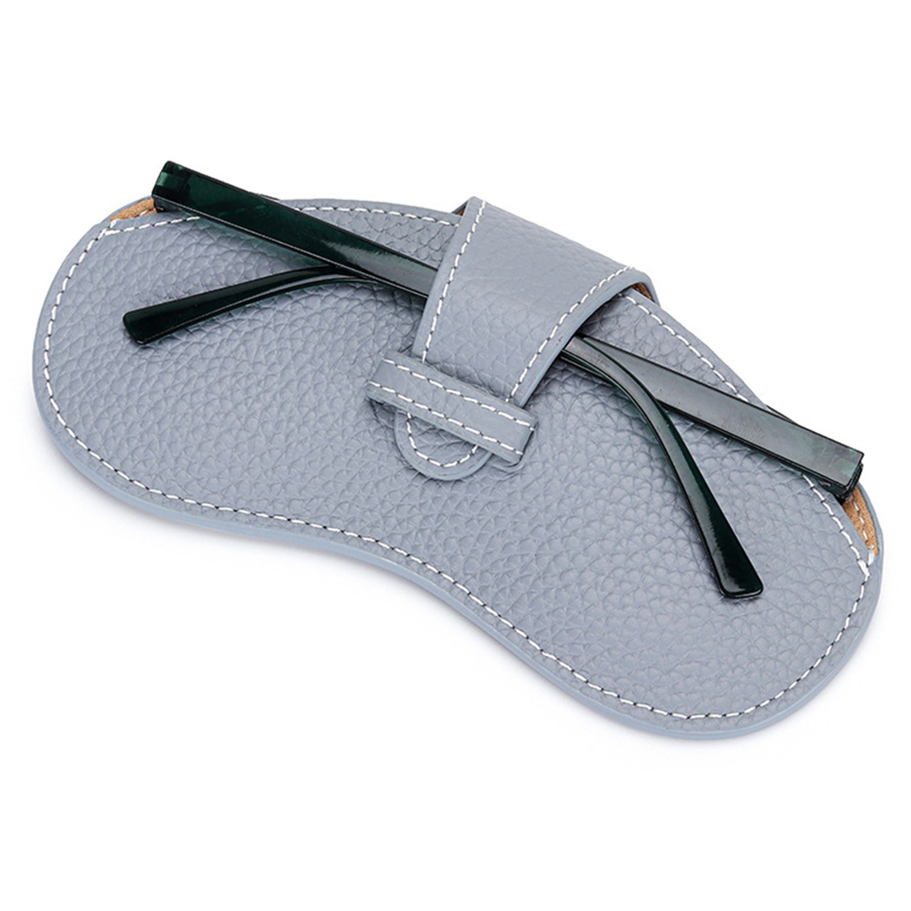 Genuine Leather Sunglasses and sunglasses storage bag 19
