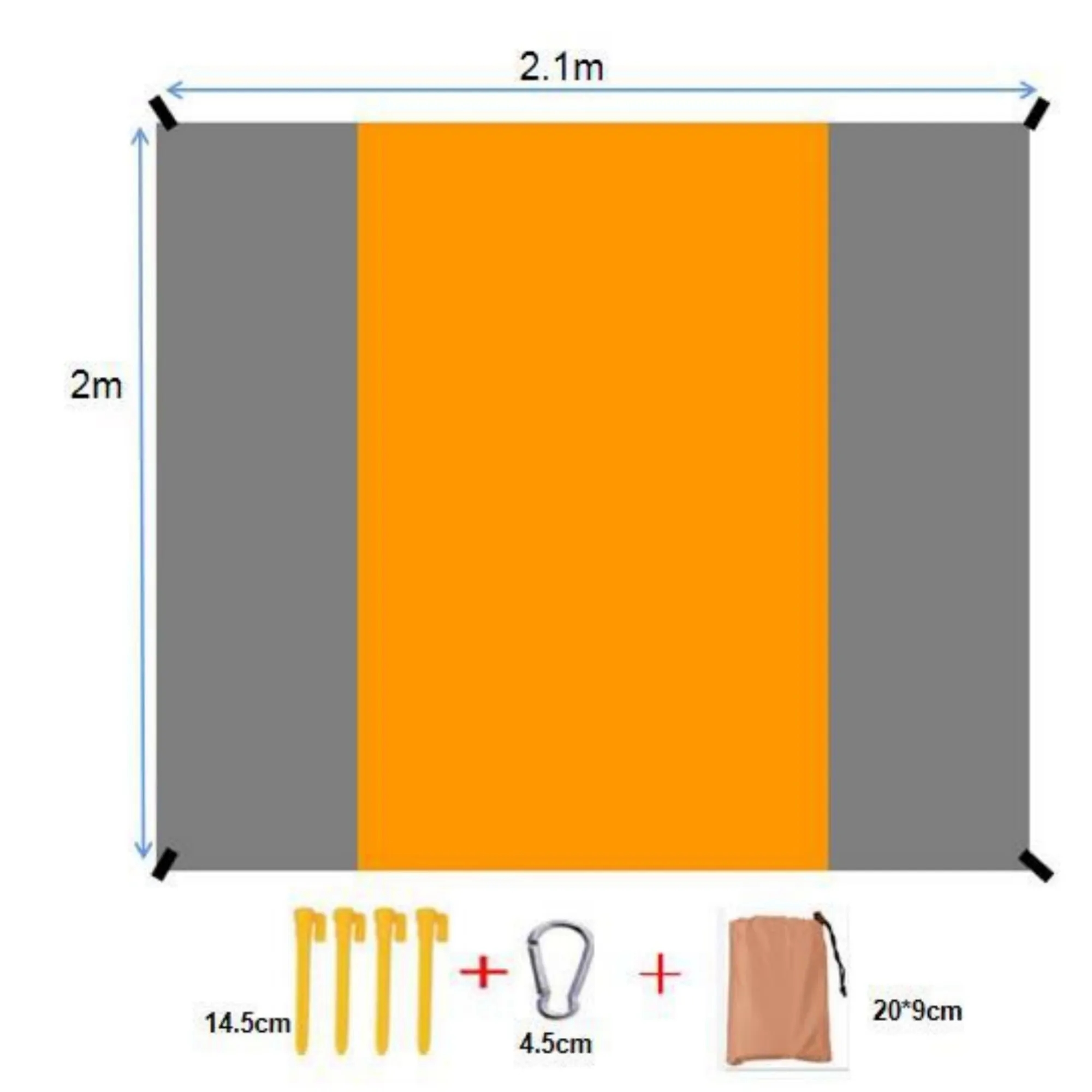Sandfree Beach Mat Picnic Blanket 23