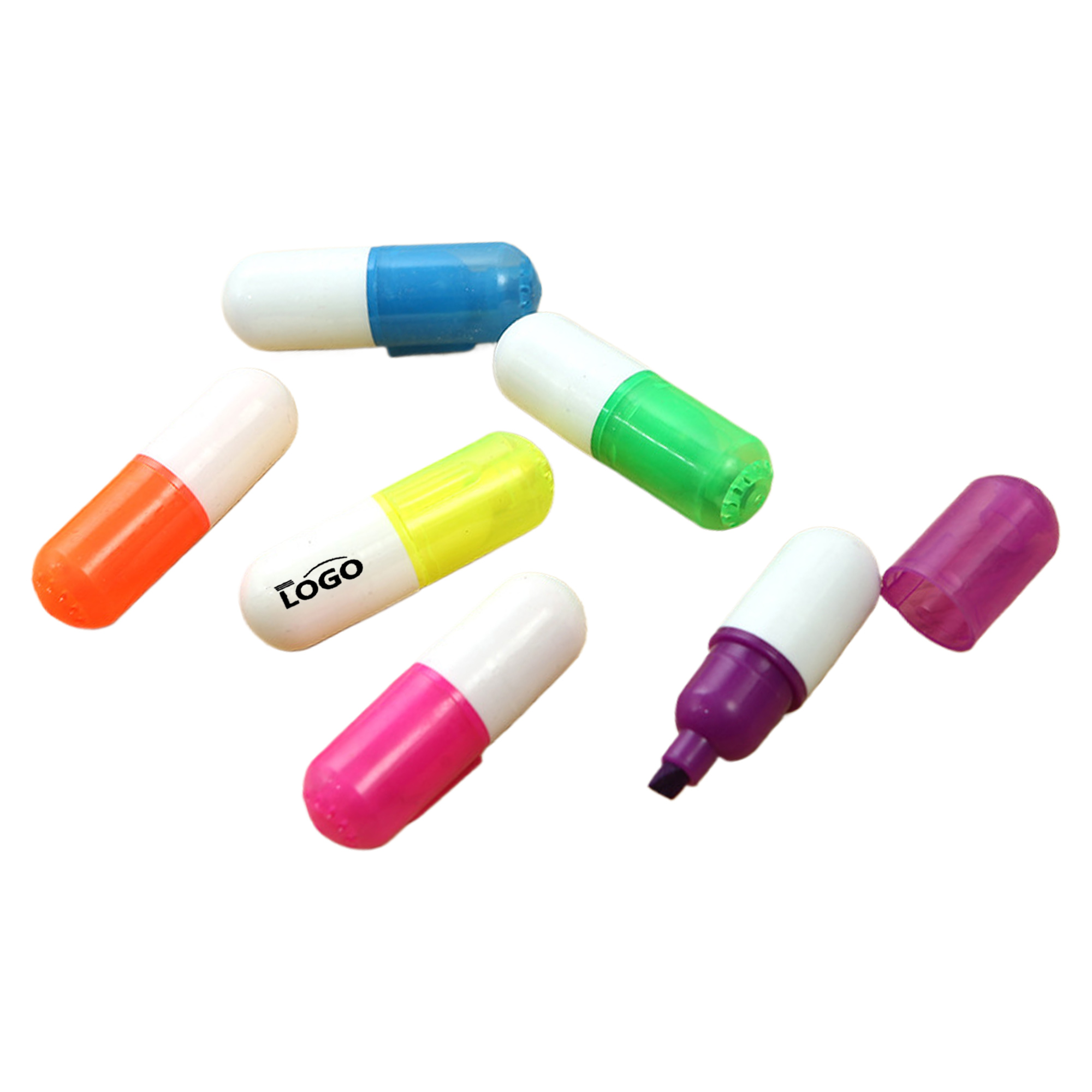 Cute Candy Mini Highlighter Set