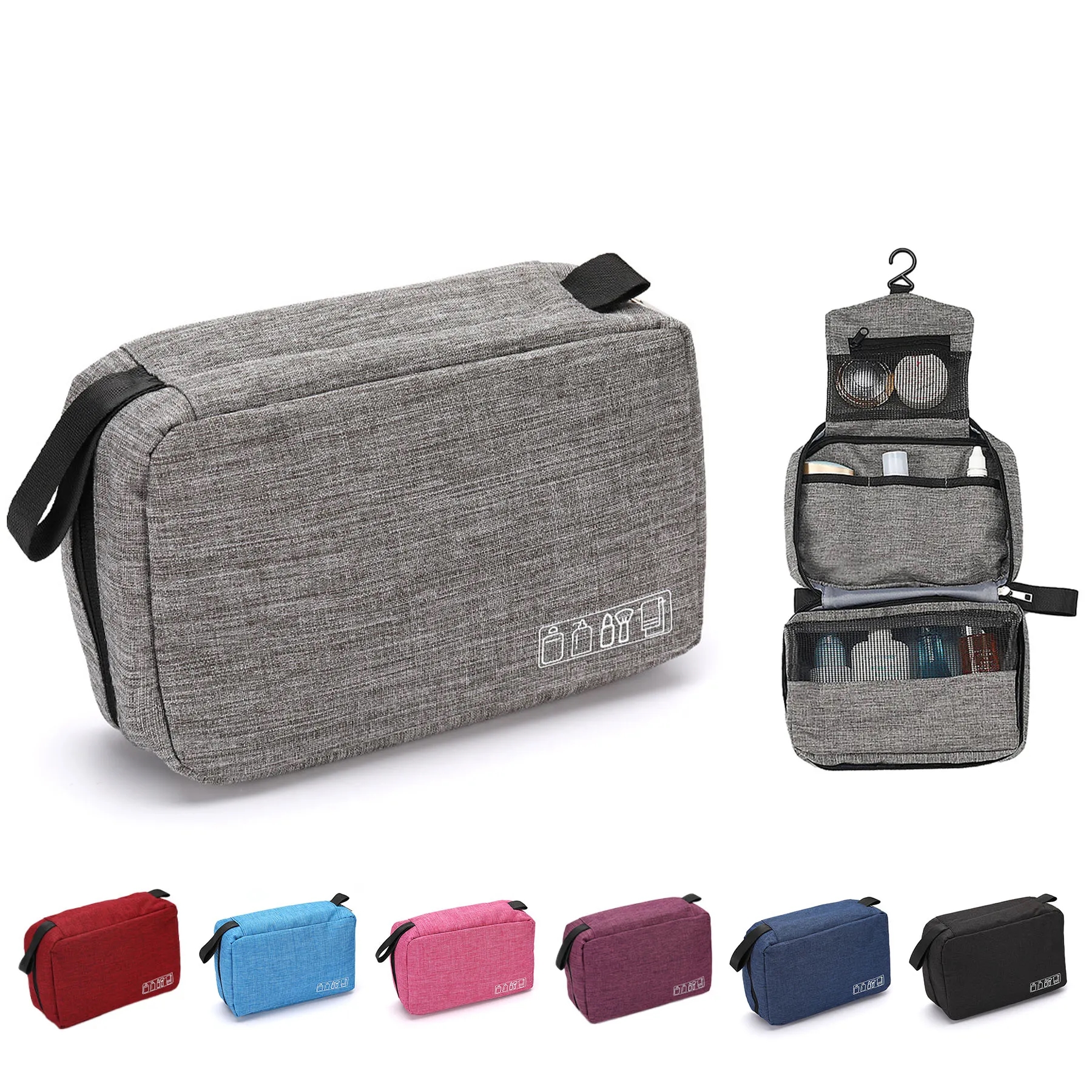 Large Capacity Hanging Toiletry Bag 19