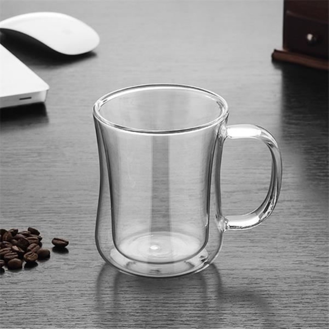 Double Wall Espresso Glass Coffee Cups