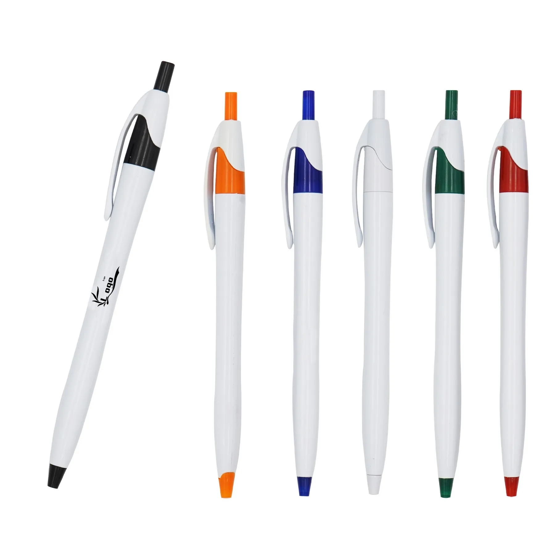 Retractable Plastic Ballpoint Pens 10