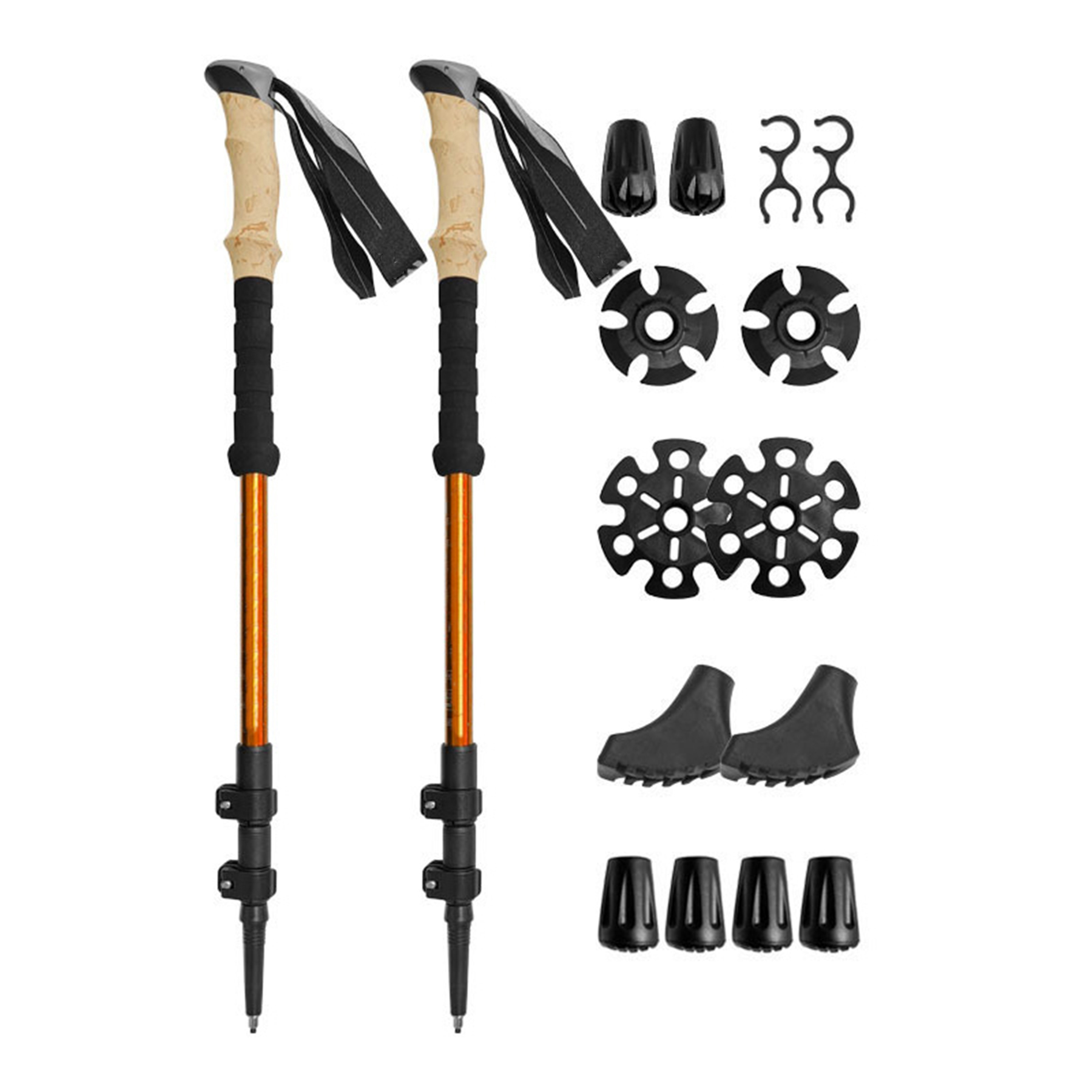 Super Strong Telescopic Hiking Pole 36