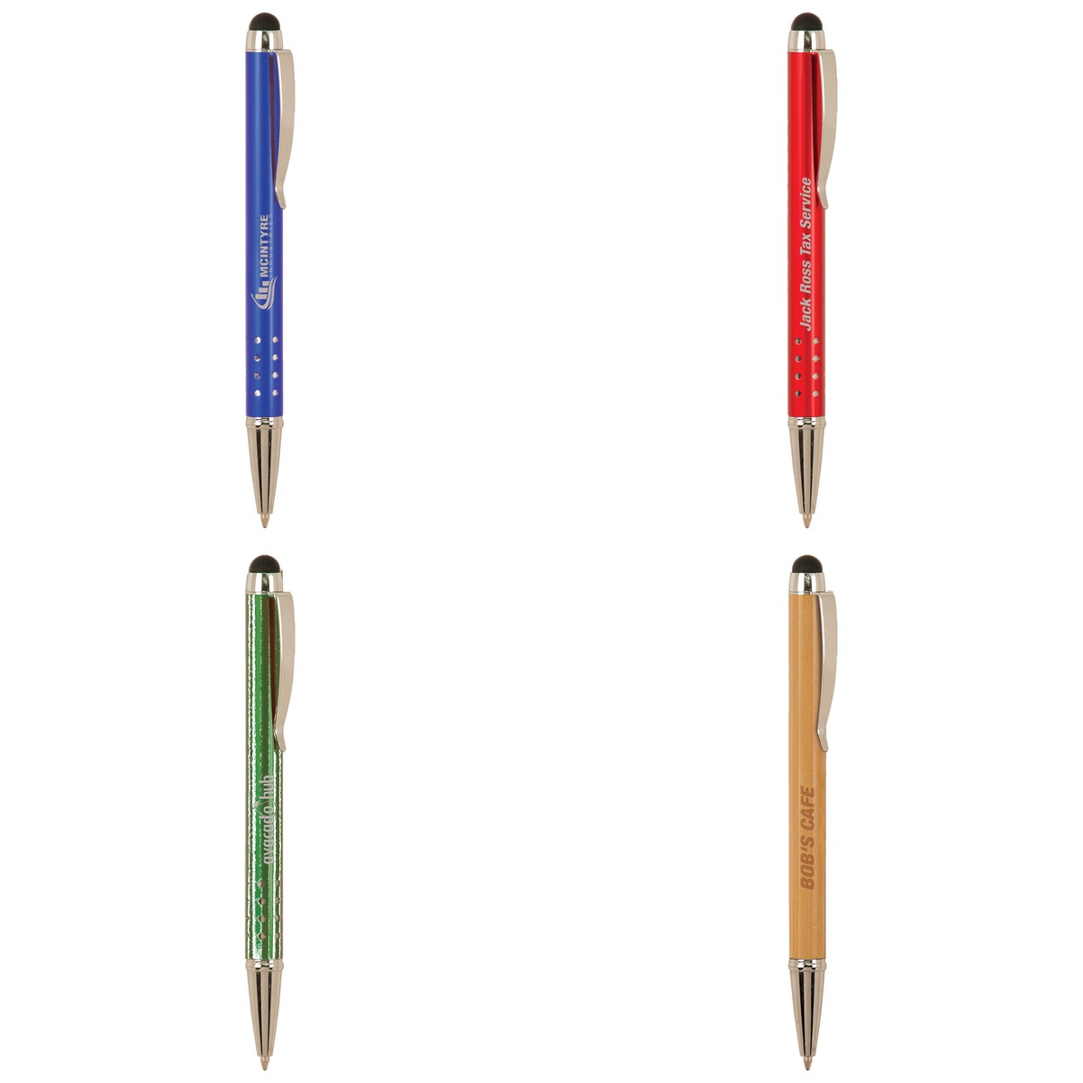 With Silver Trim Pen with Stylus 1