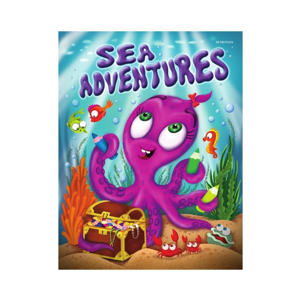 Sea Adventures Coloring Books - Sea Animals 64 Pages 3