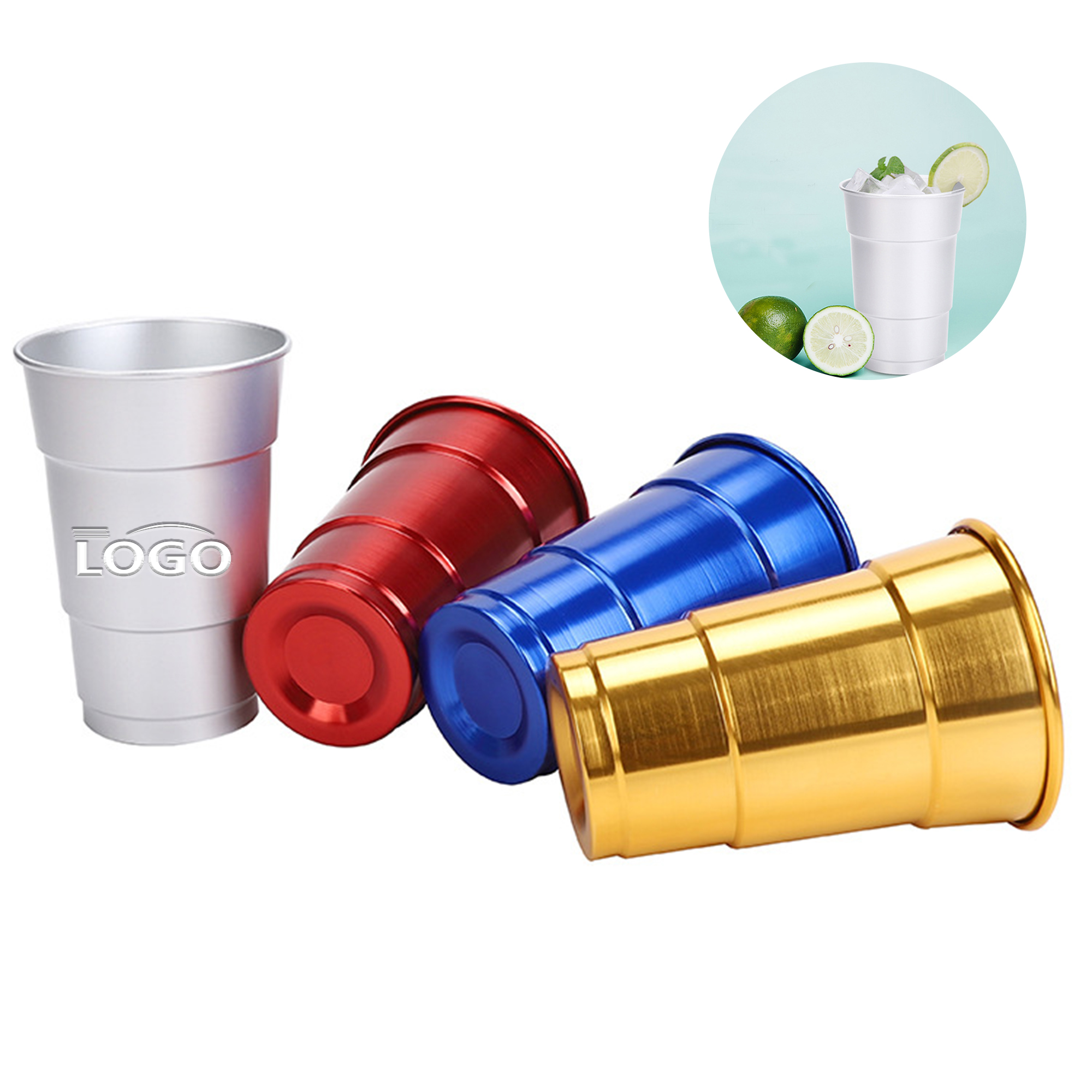 Customizable Outdoor Camping Cup in Aluminum 7