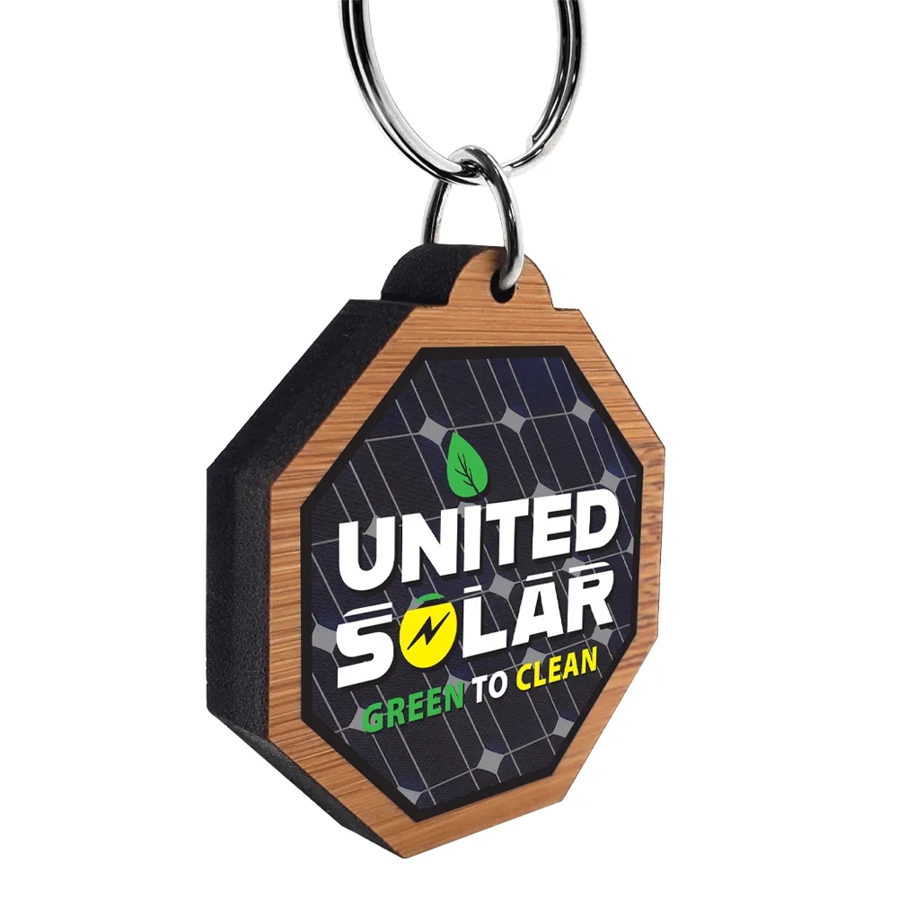 Ultra Vivid Bamboo Keychains 21