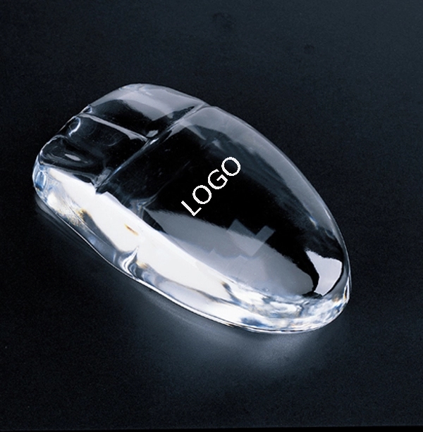 Glass Computer Mouse Paperweight - DCLB3436 | Awareness by The Gift ...
