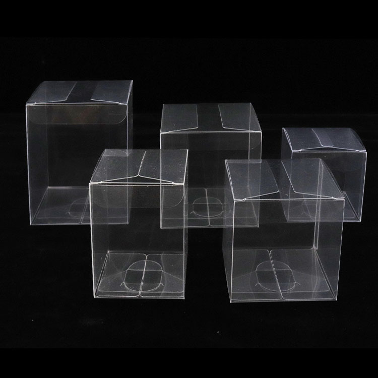 Square Clear PVC Plastic Box