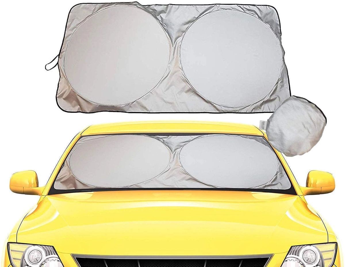 Full Color Collapsible Auto Sunshade