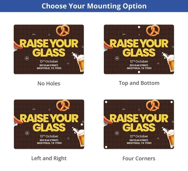 Custom Beer Signs(1' x1') SQFT 13
