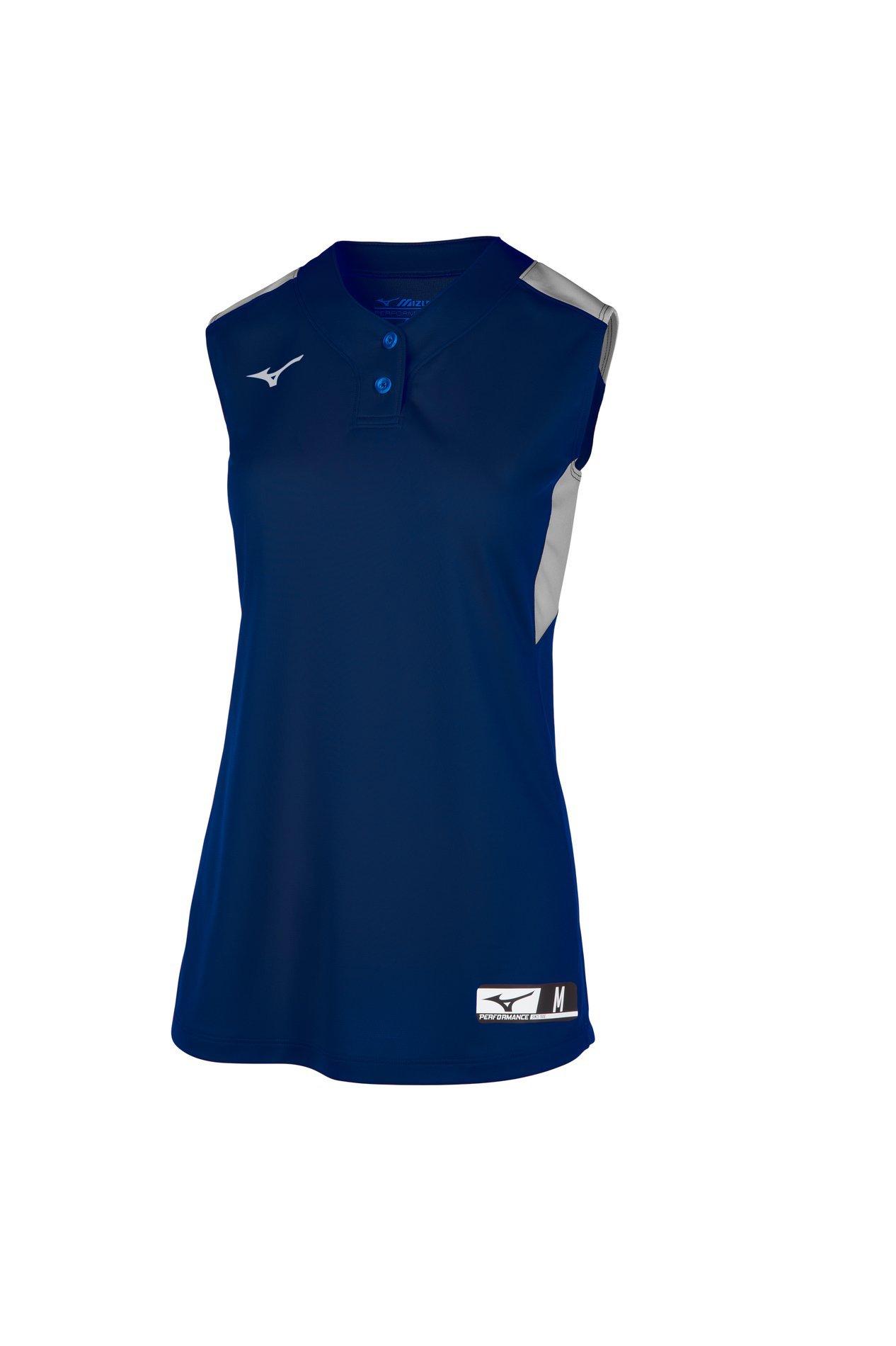 Women's AEROLITE 2-Button Sleeveless Softball Jersey 28