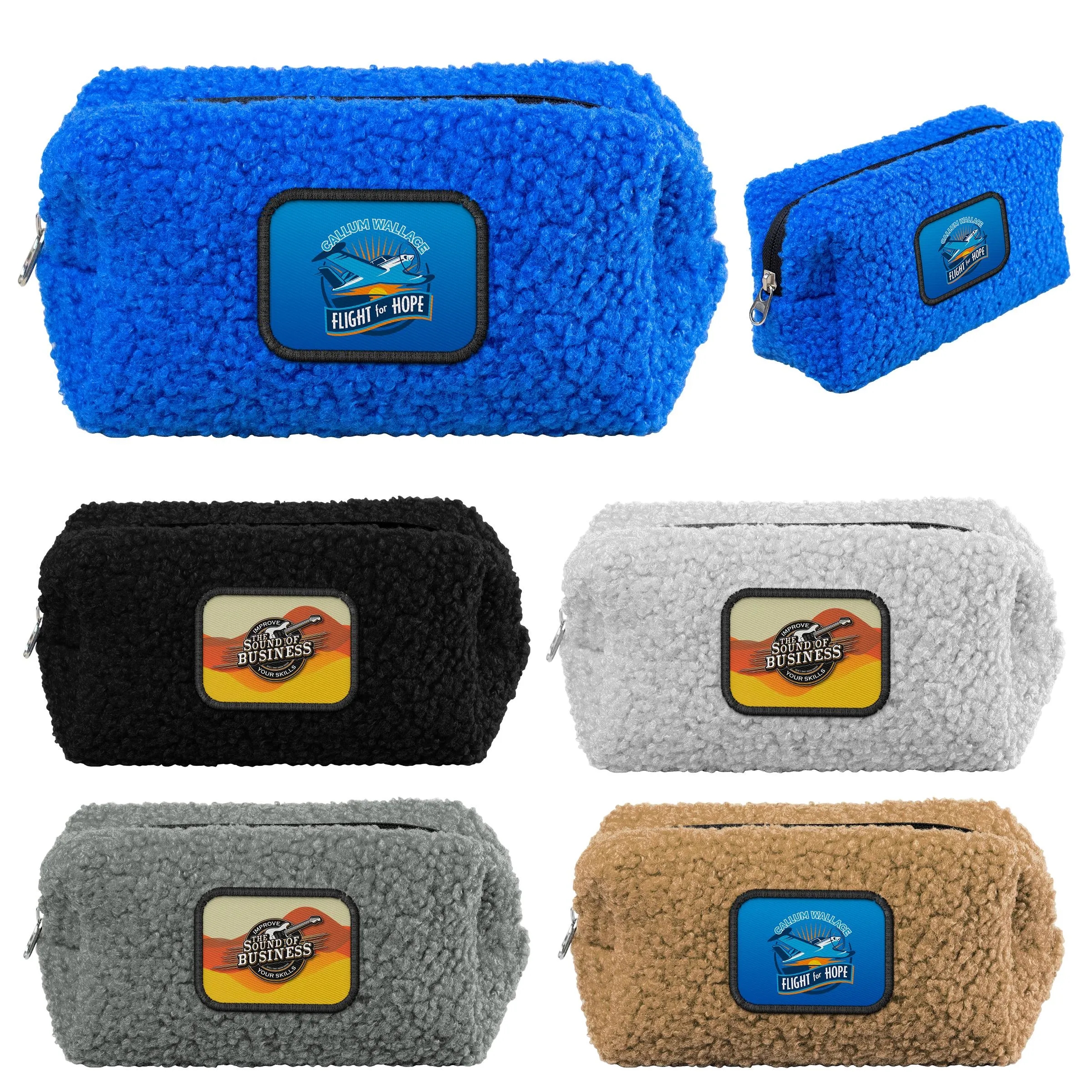 RPET Fuzzy Travel Pouch 5