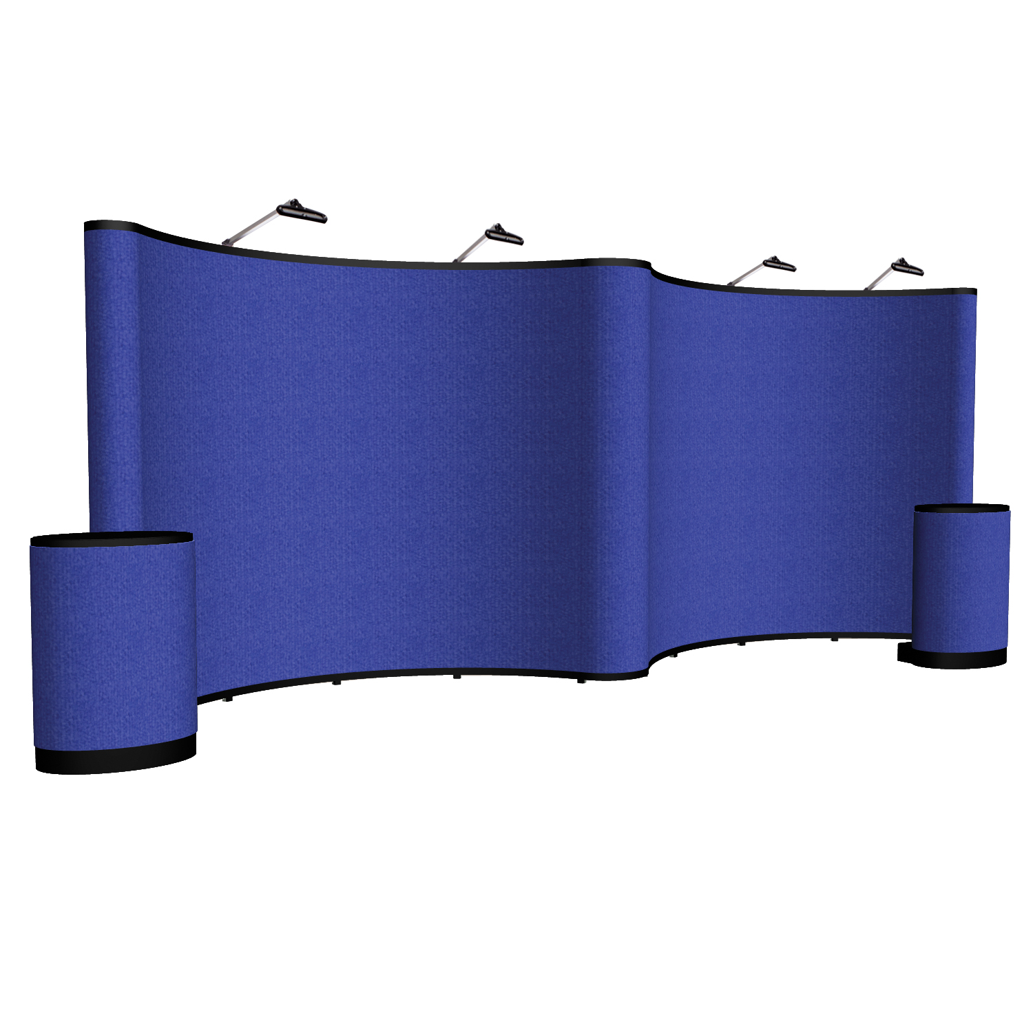 20' Gullwing Show 'N Rise Floor Display Kit (Fabric) 20