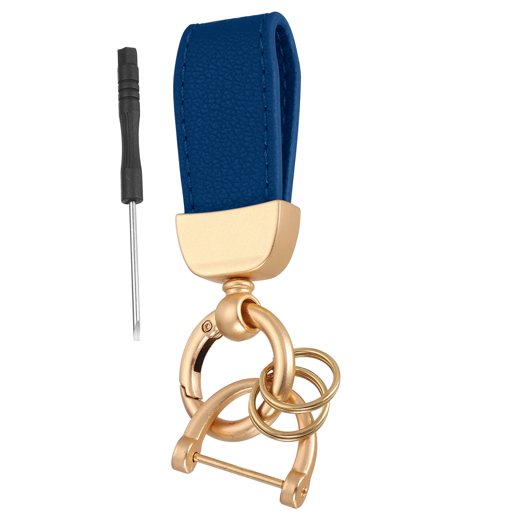 Zinc Alloy PU Keychain With Screwdriver Accessory (MOQ: 100pcs) 14